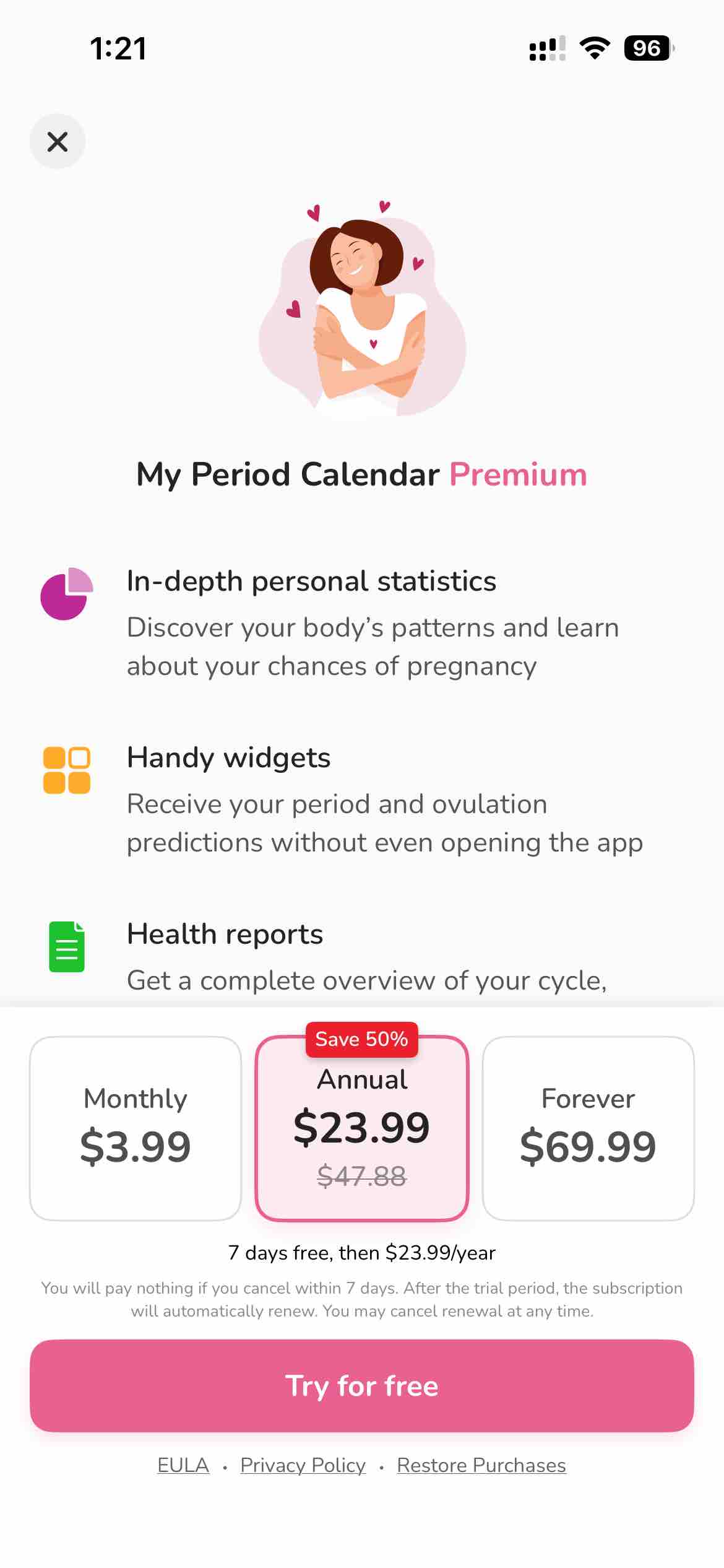 My Calendar - Period Tracker
