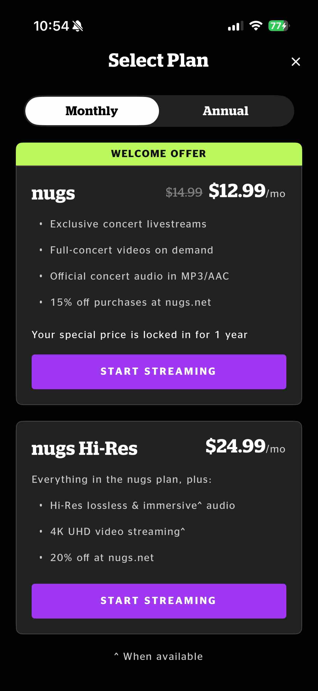 nugs: Live Music Lives Here