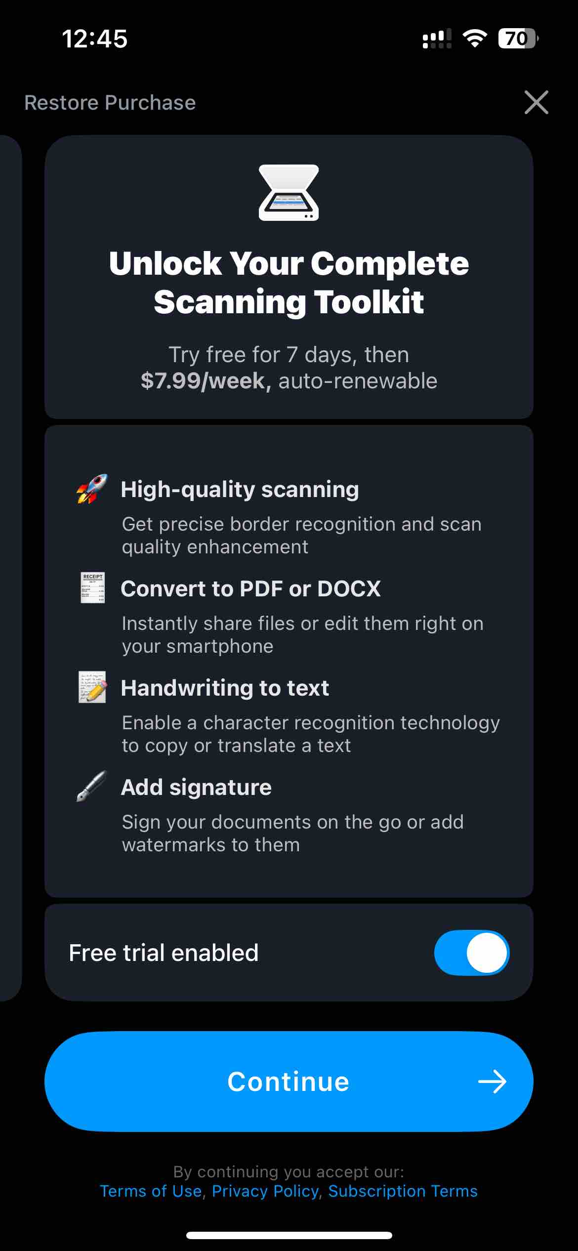 ScanGuru: Document PDF Scanner