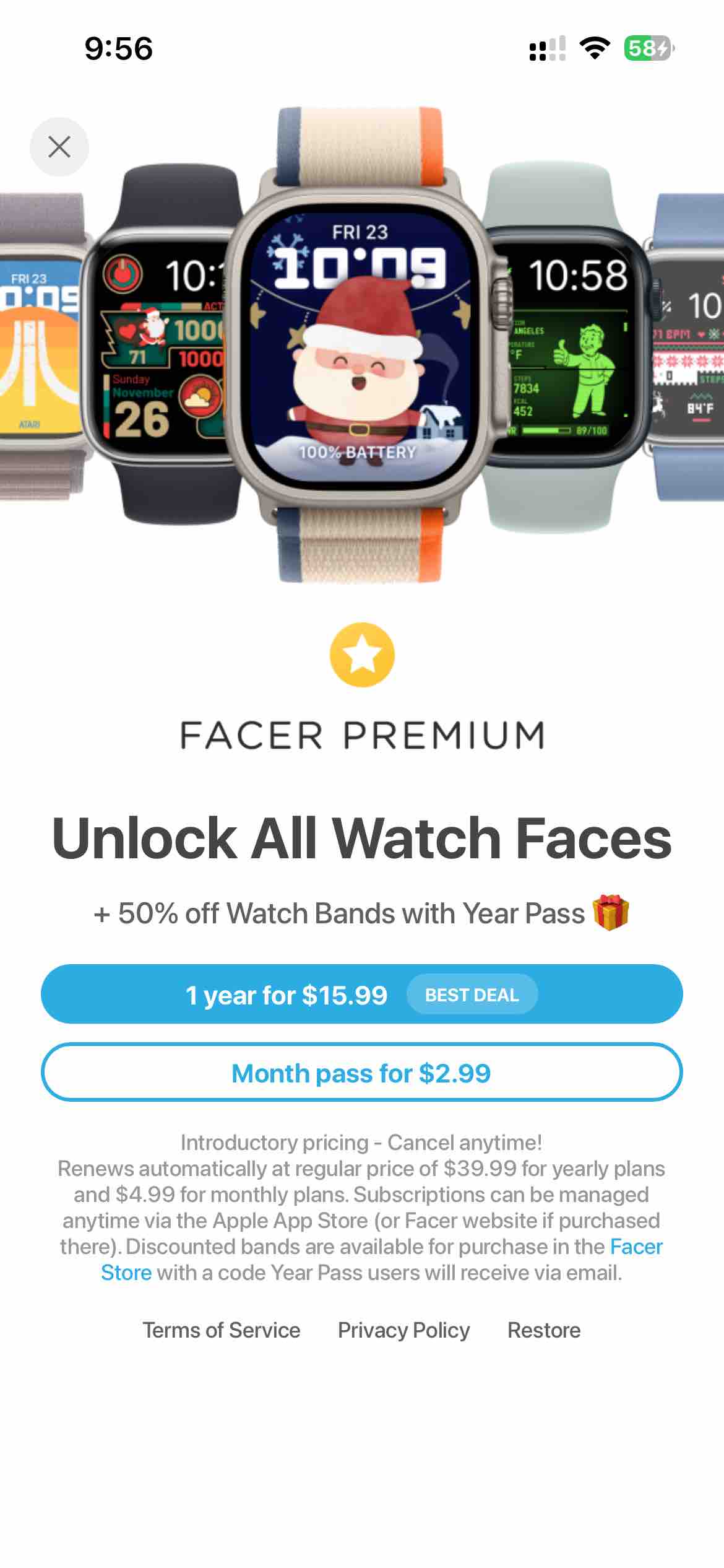 Watch Faces by Facer