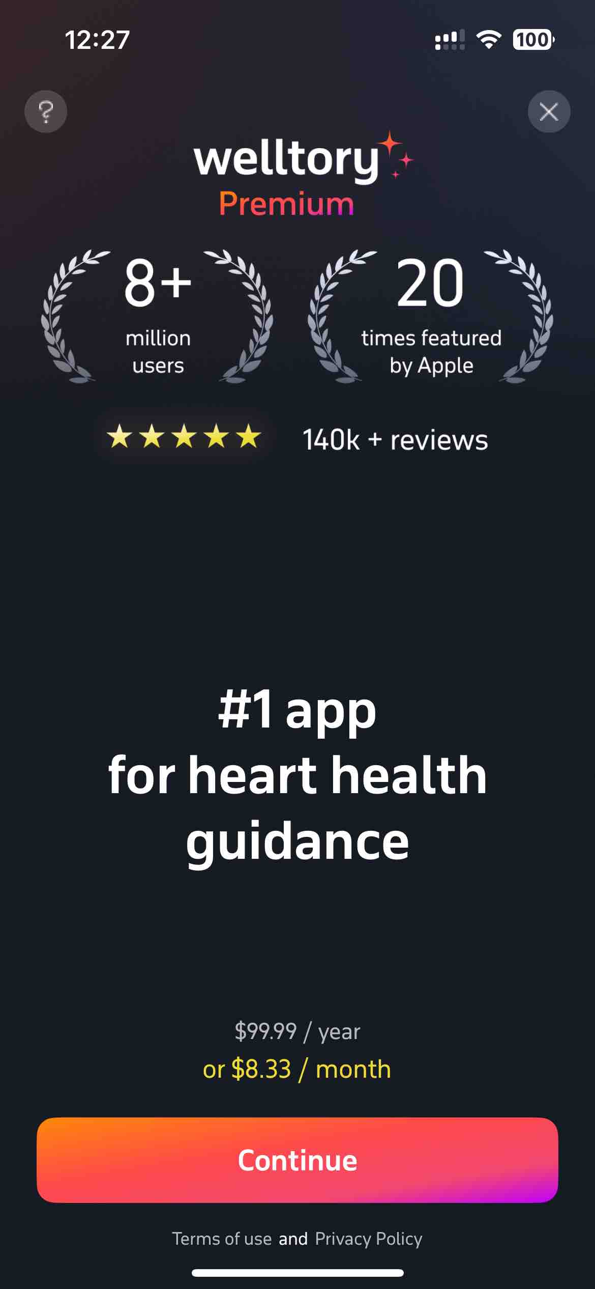 Welltory: Heart Rate Monitor