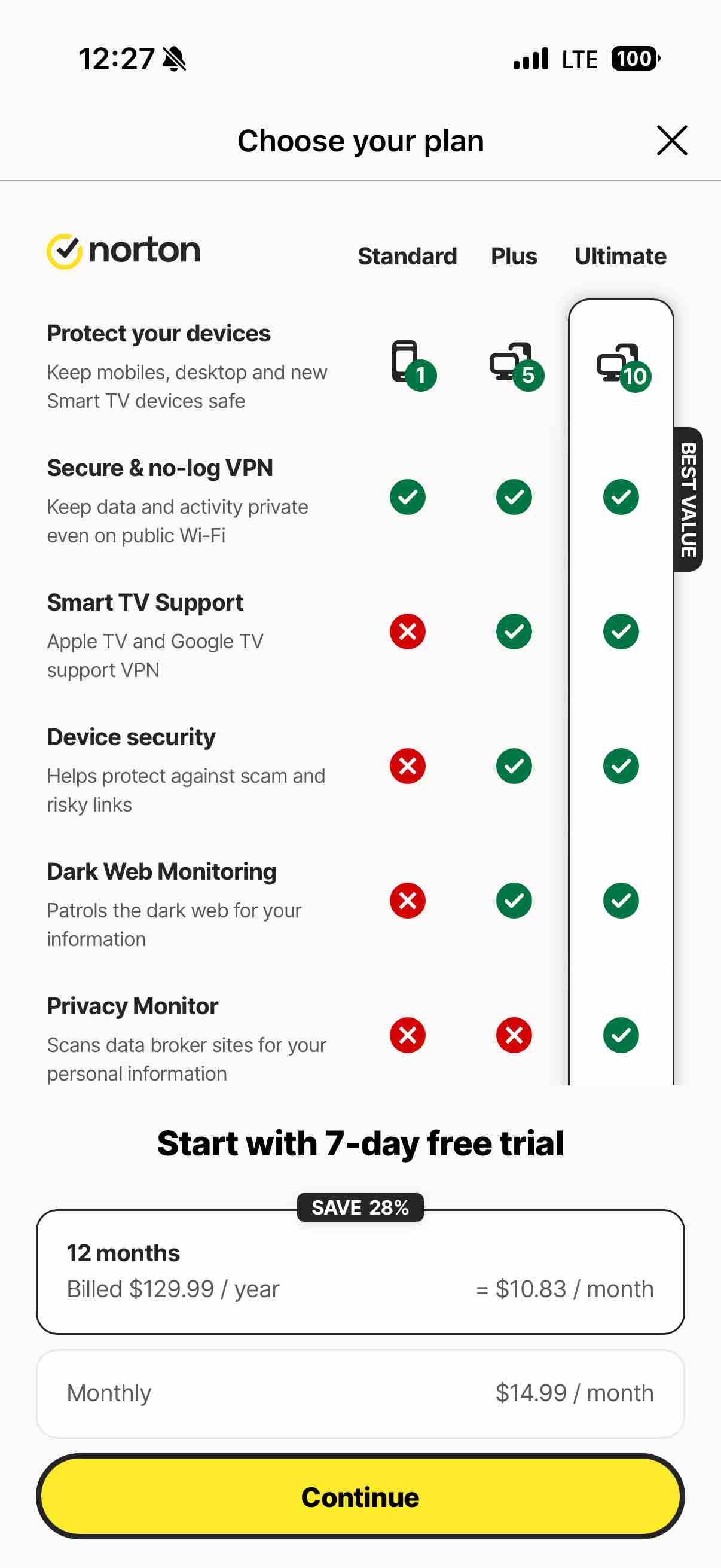 Norton VPN – Fast & Secure