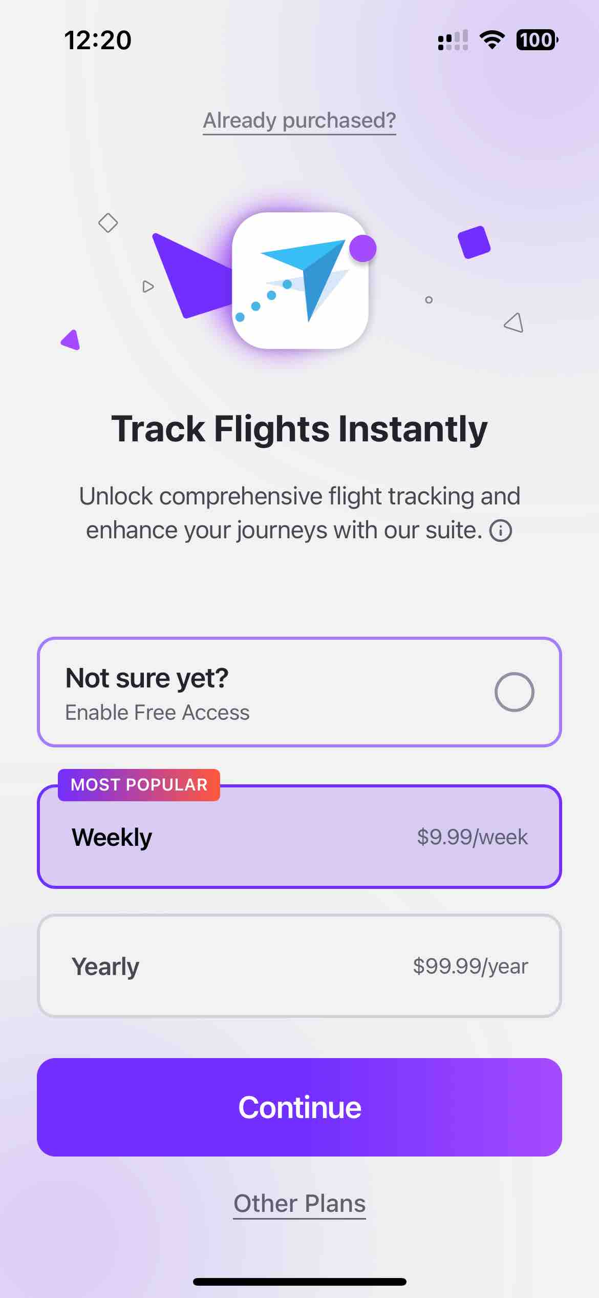 Planes Live - Flight Tracker