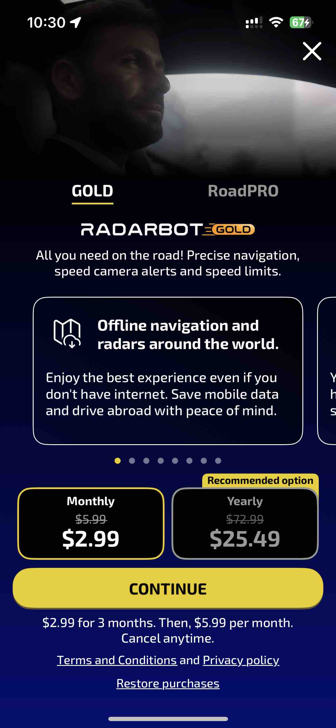 Radarbot: Speed Cameras | GPS