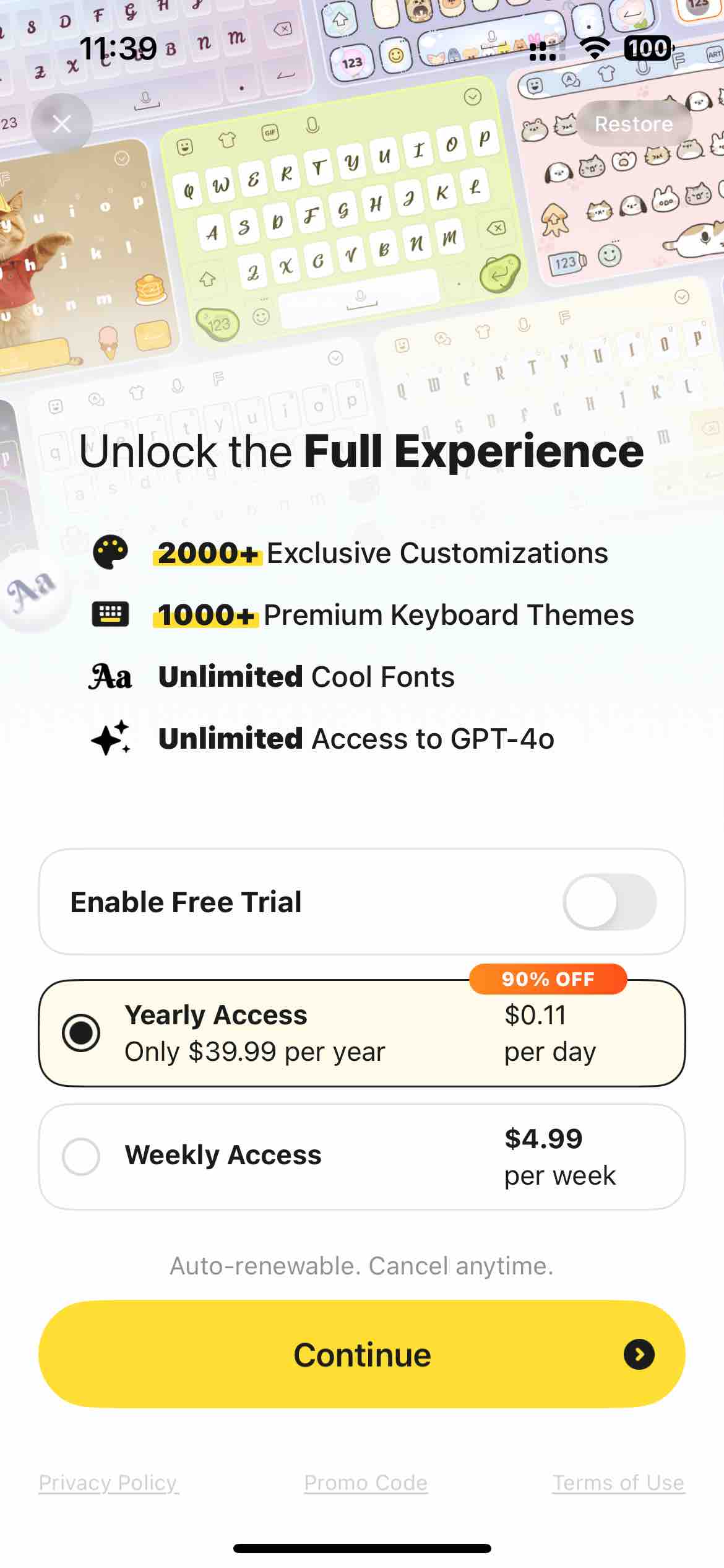 Facemoji AI Emoji Keyboard
