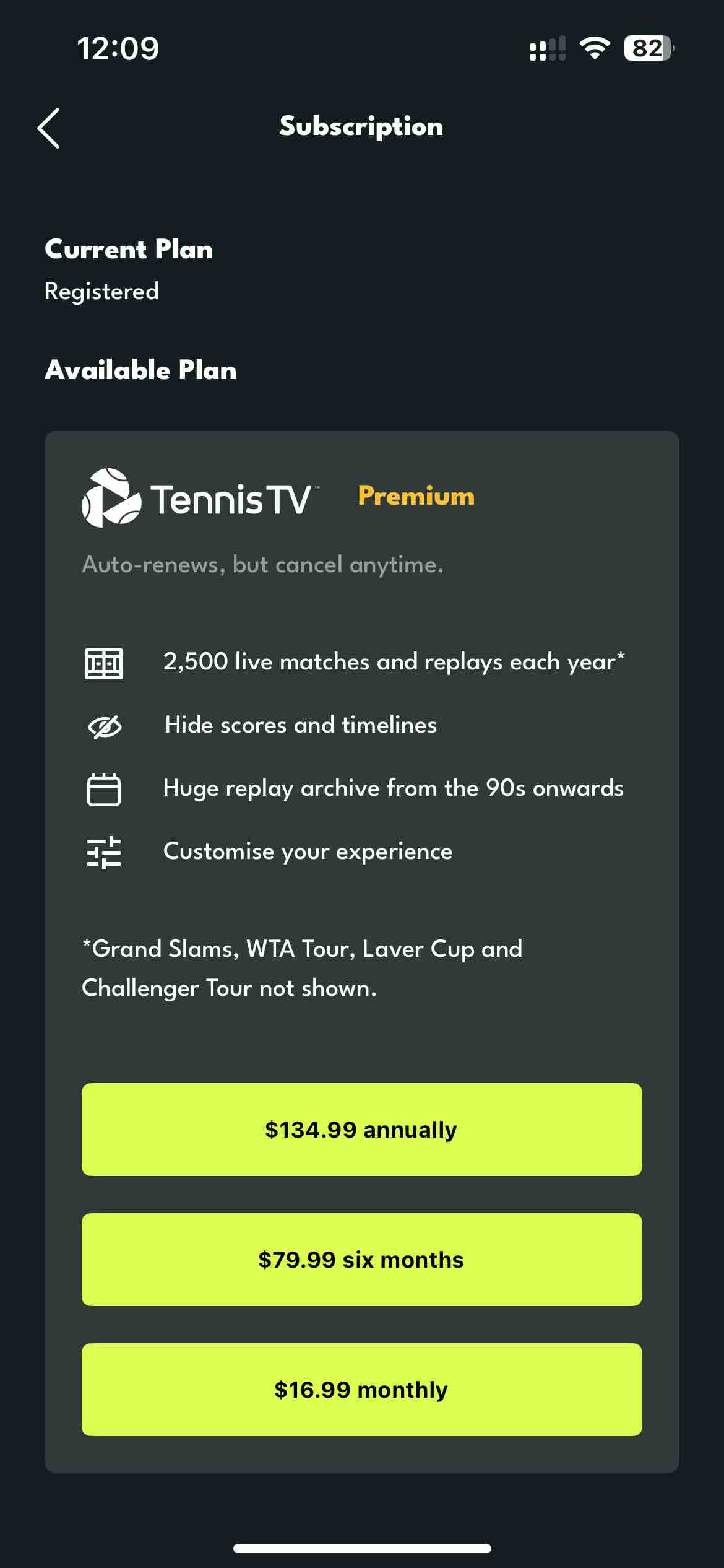 Tennis TV - Live Streaming