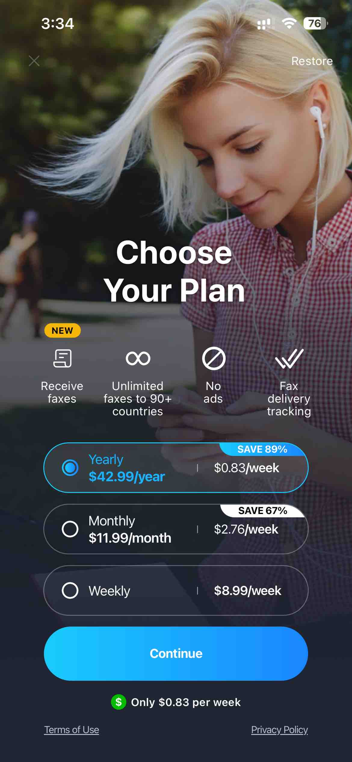 FaxFree: Send Fax From iPhone