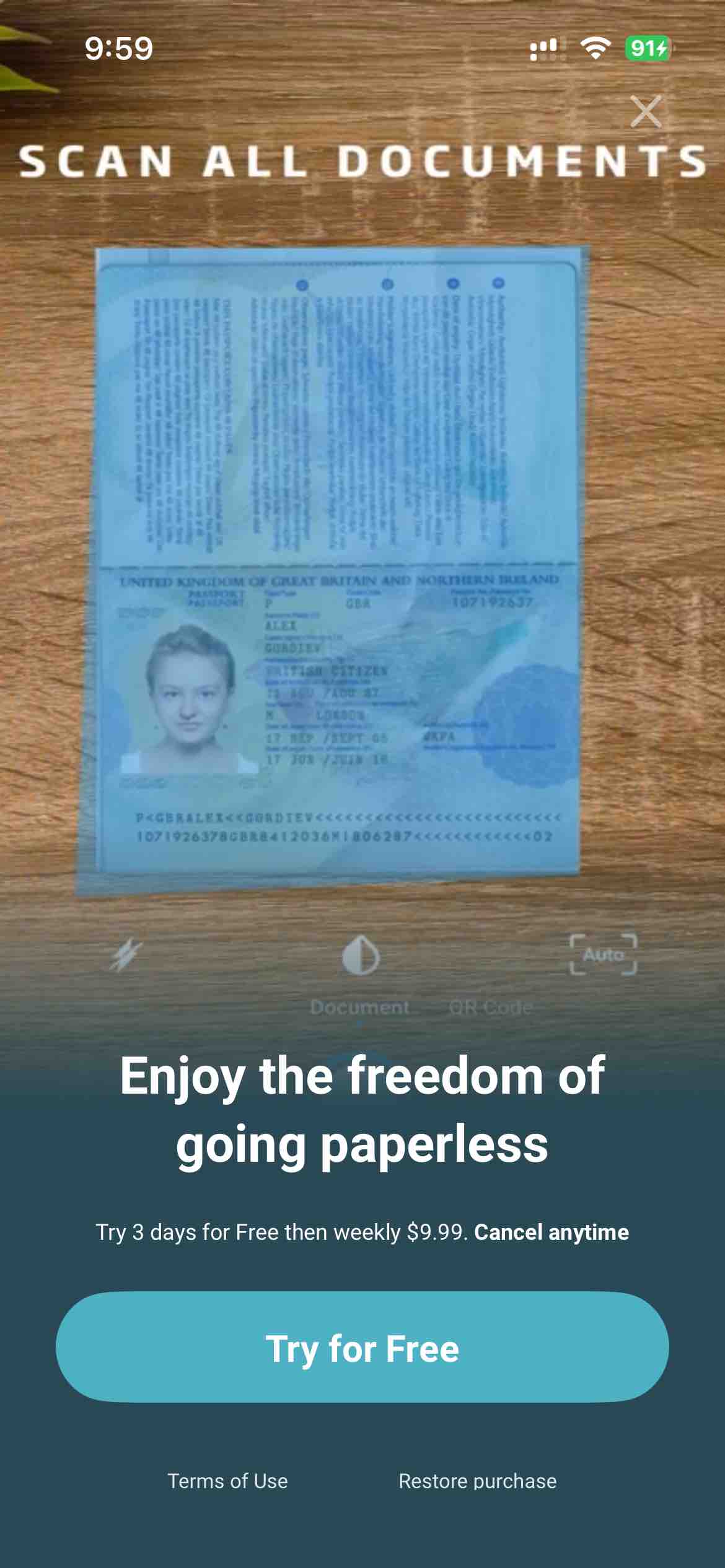 Scan to PDF: Converter Scanner