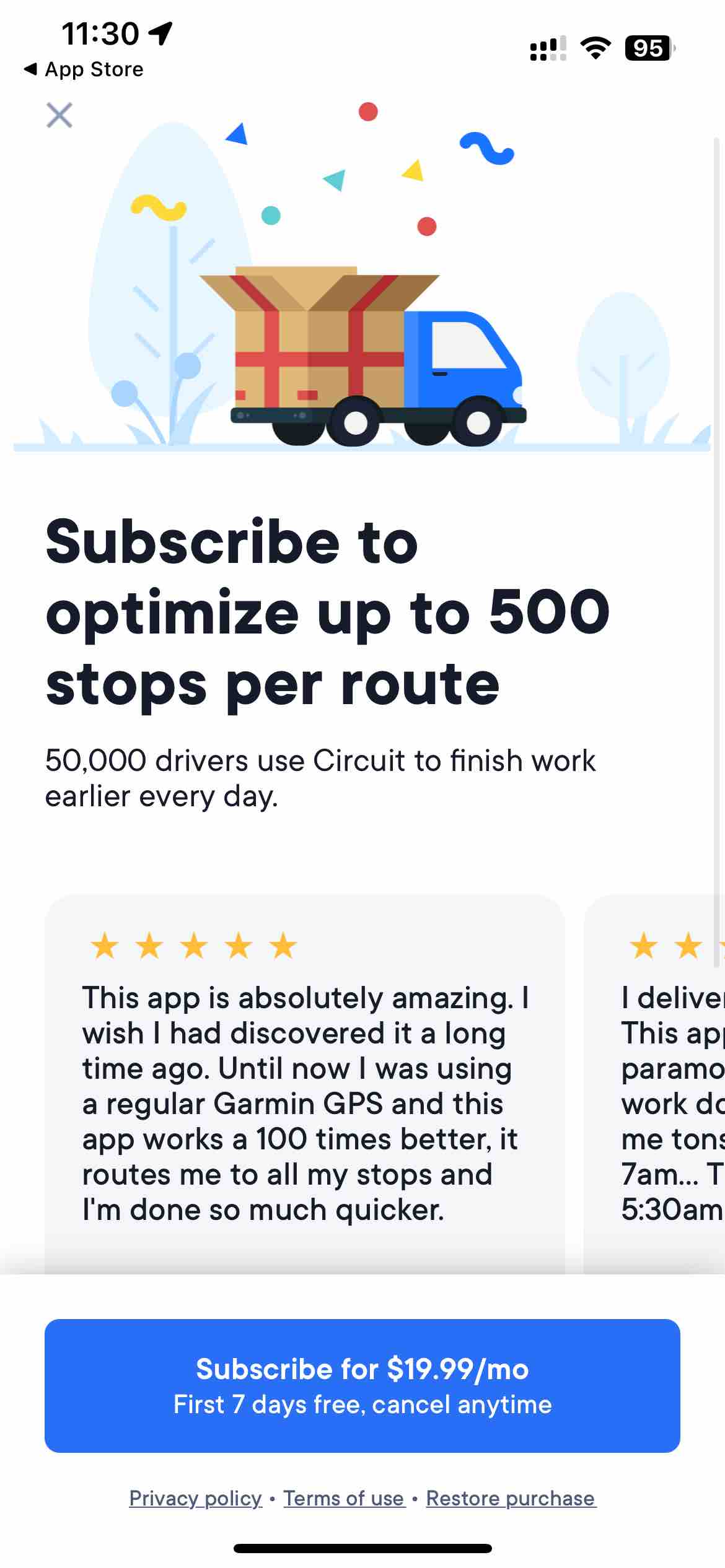 Circuit Route Planner