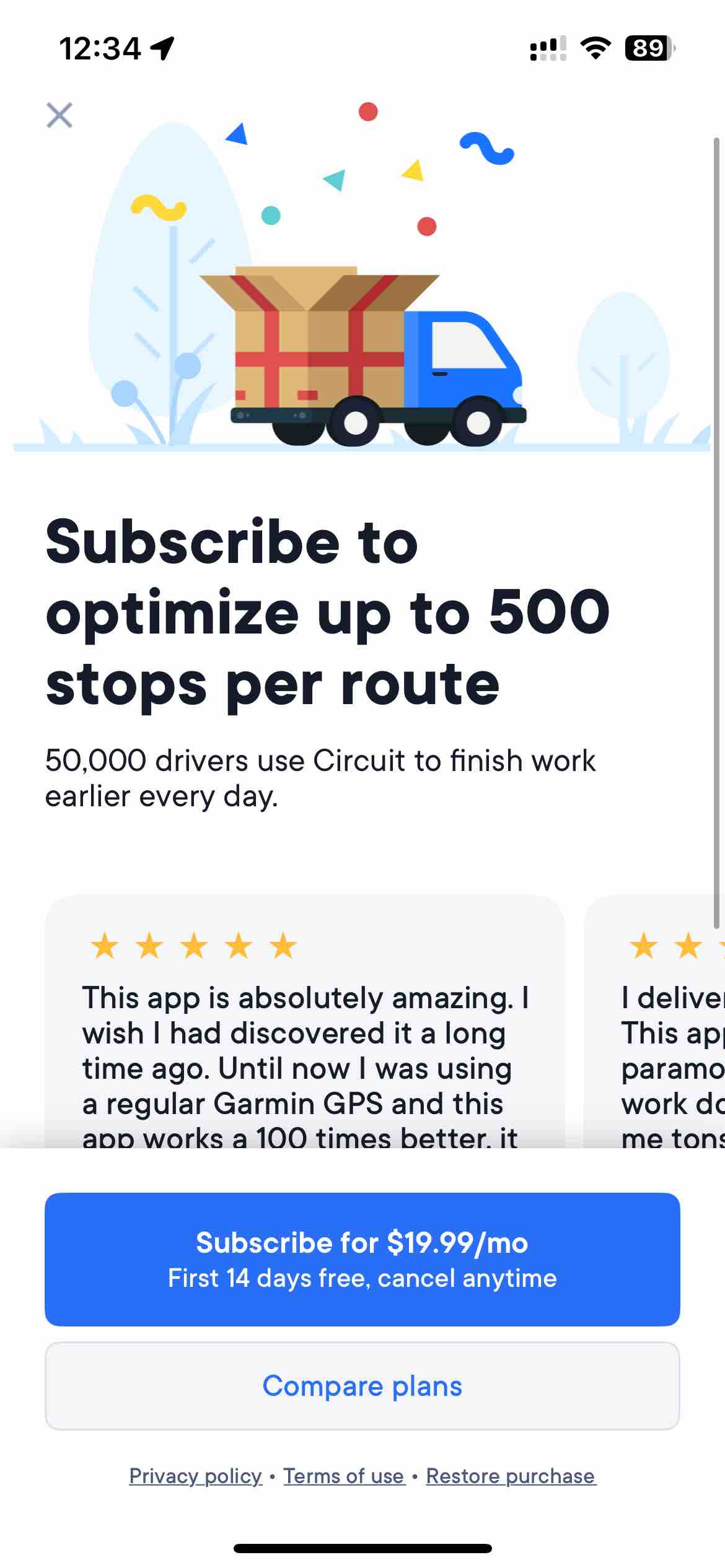 Circuit Route Planner