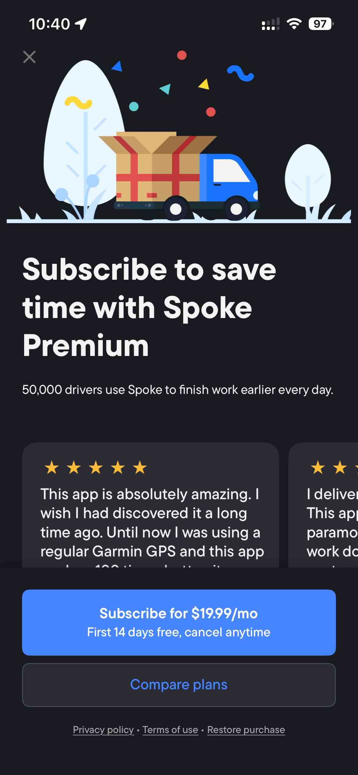 Spoke (Circuit) Route Planner