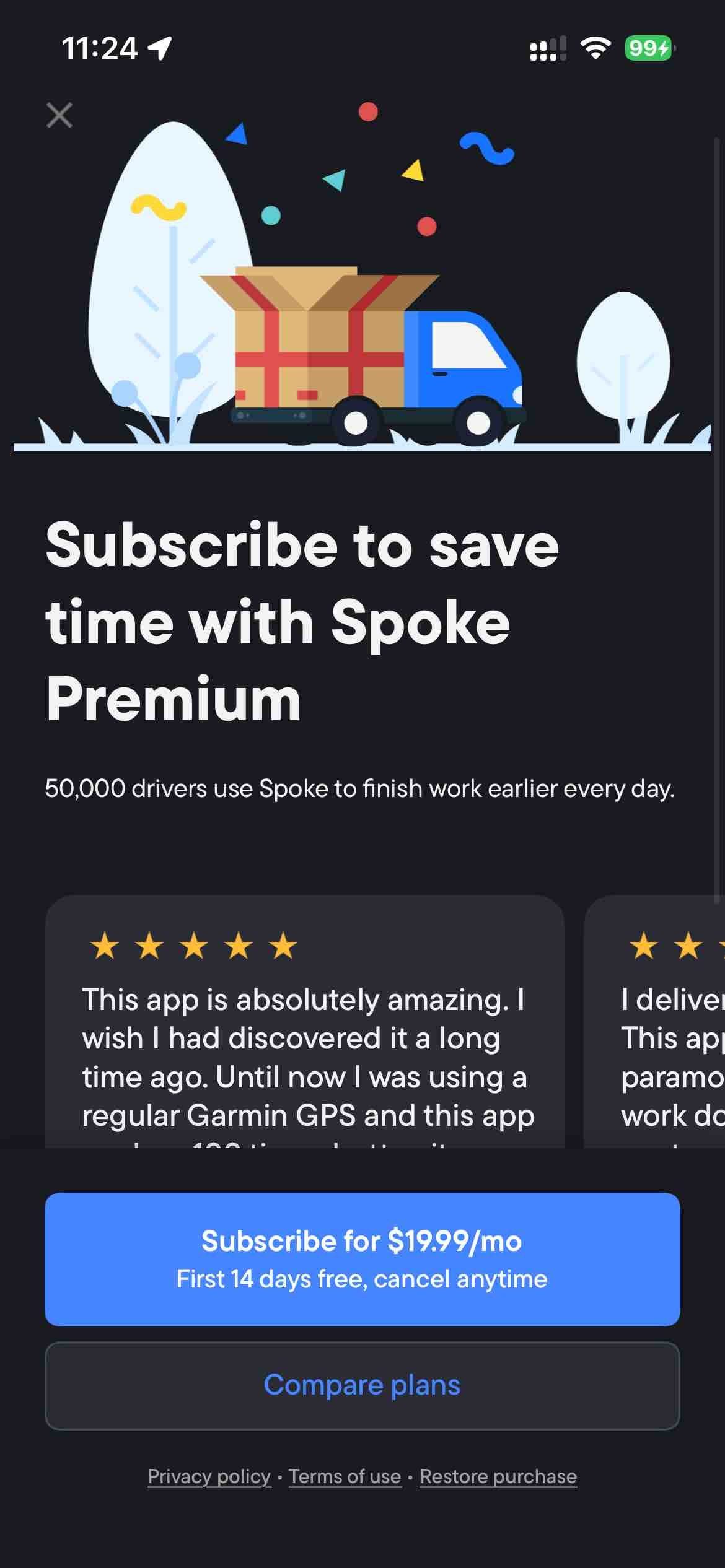 Spoke (Circuit) Route Planner