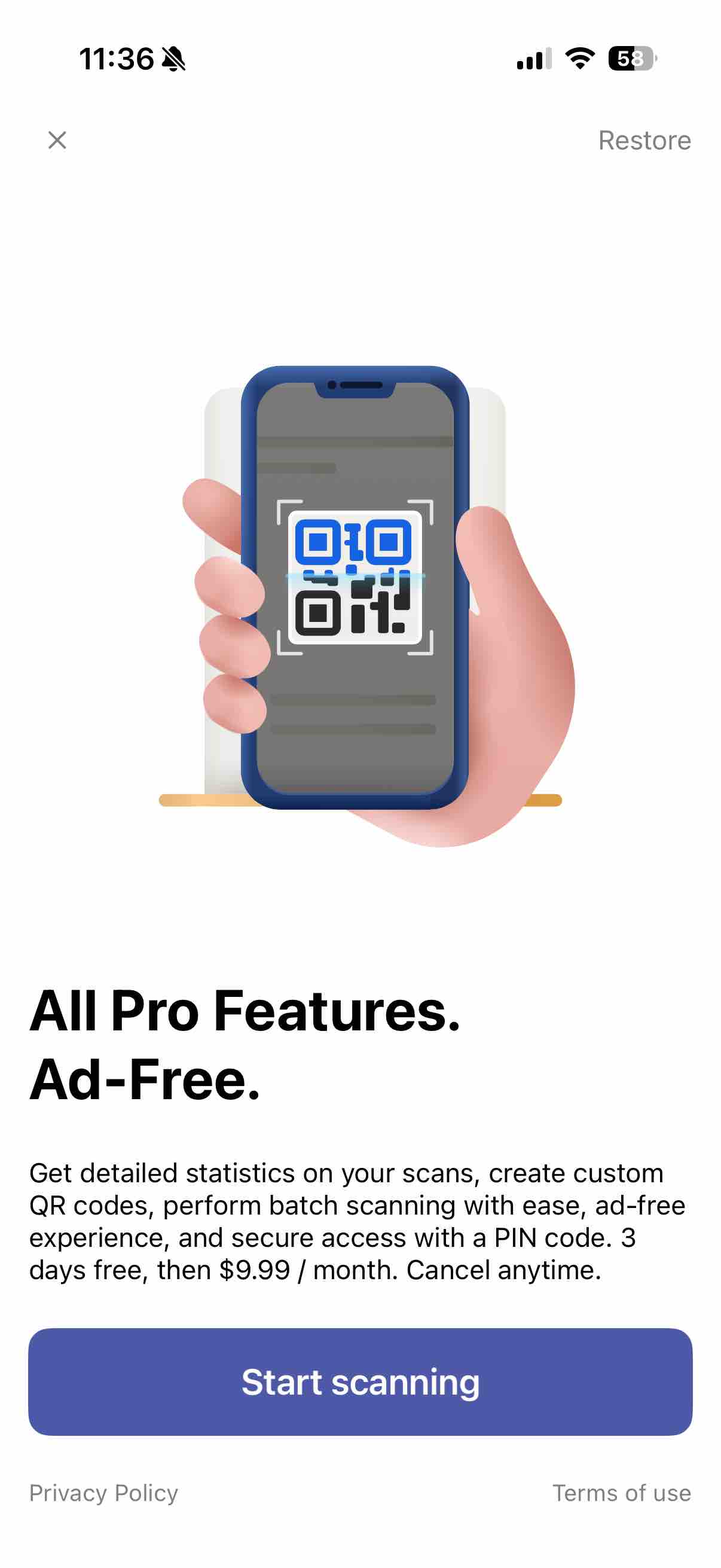 QR Code Reader ·