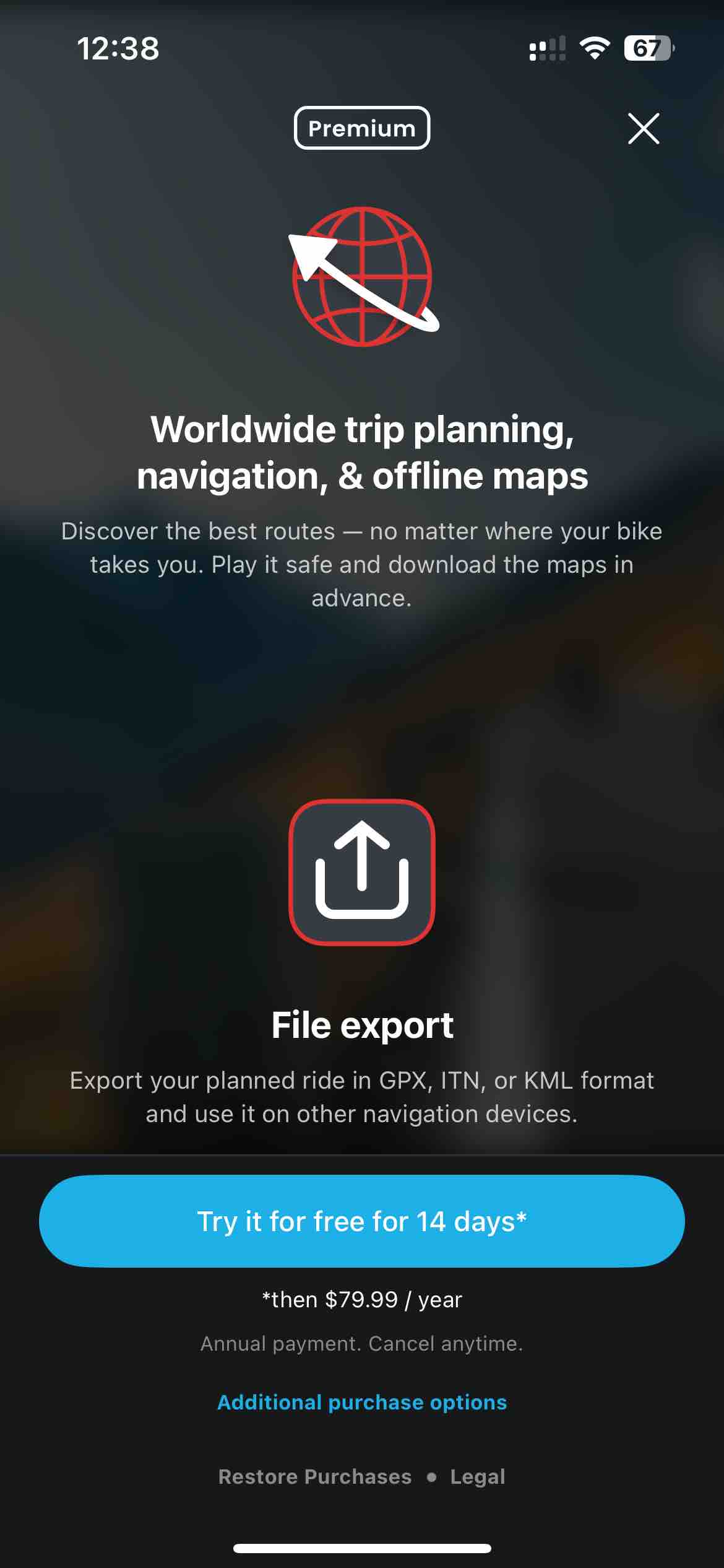 calimoto motorcycle navigation