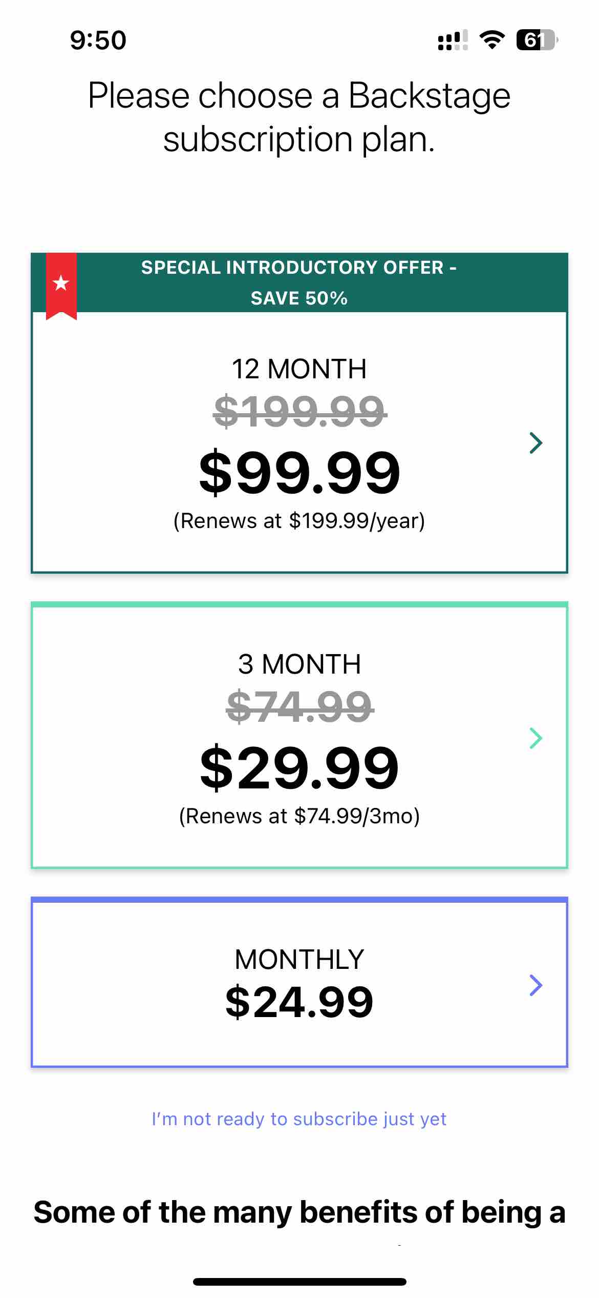 Backstage - Casting Calls