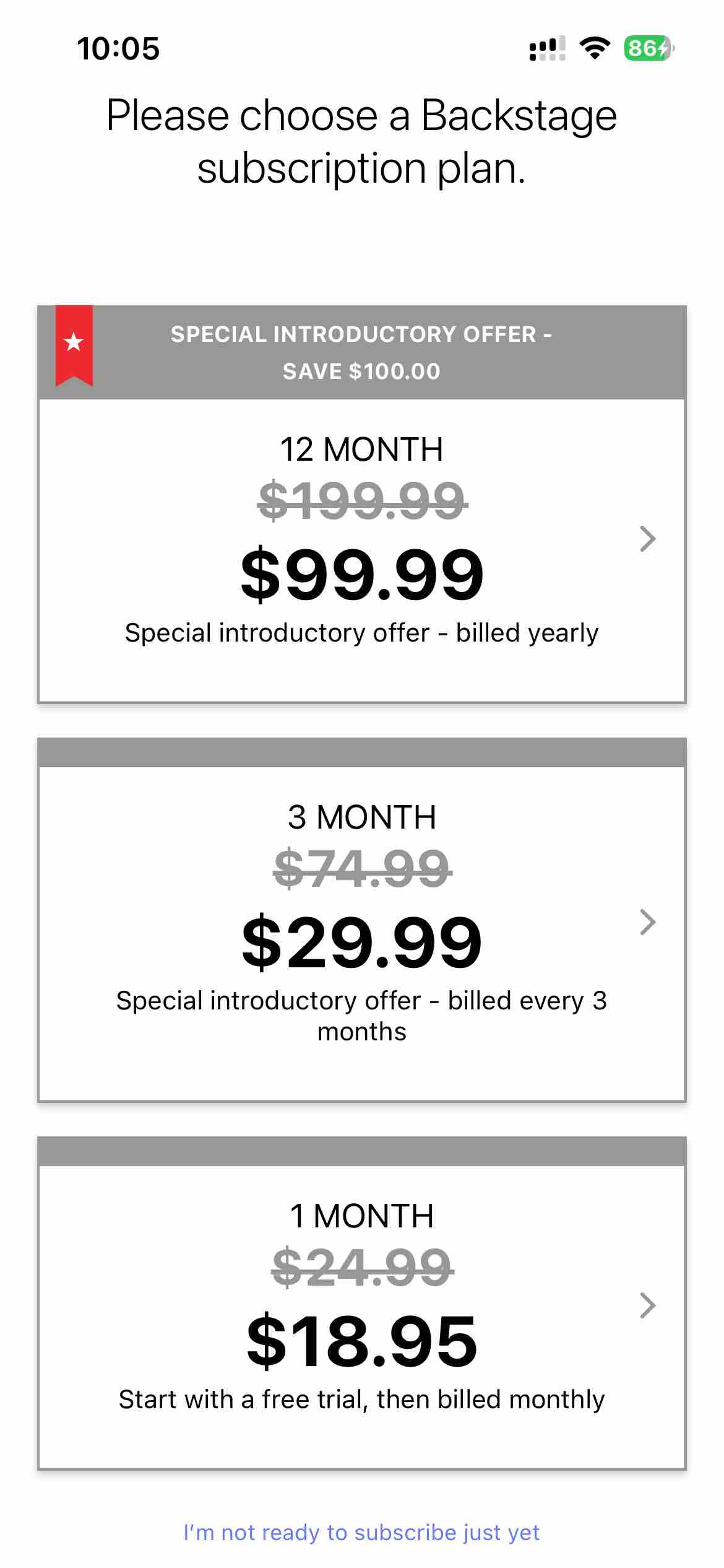 Backstage - Casting Calls