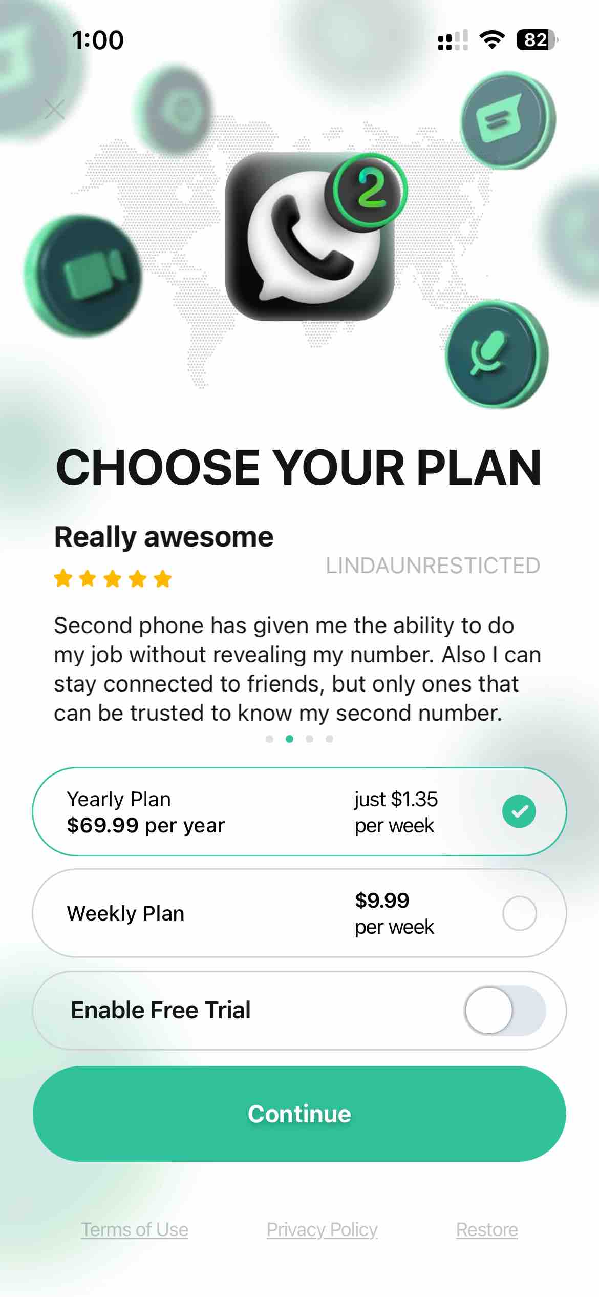 Second Phone Number - 2Number