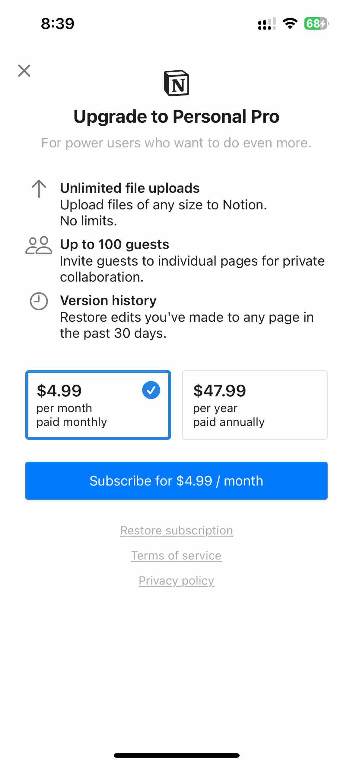 Notion: Notes, Tasks, AI