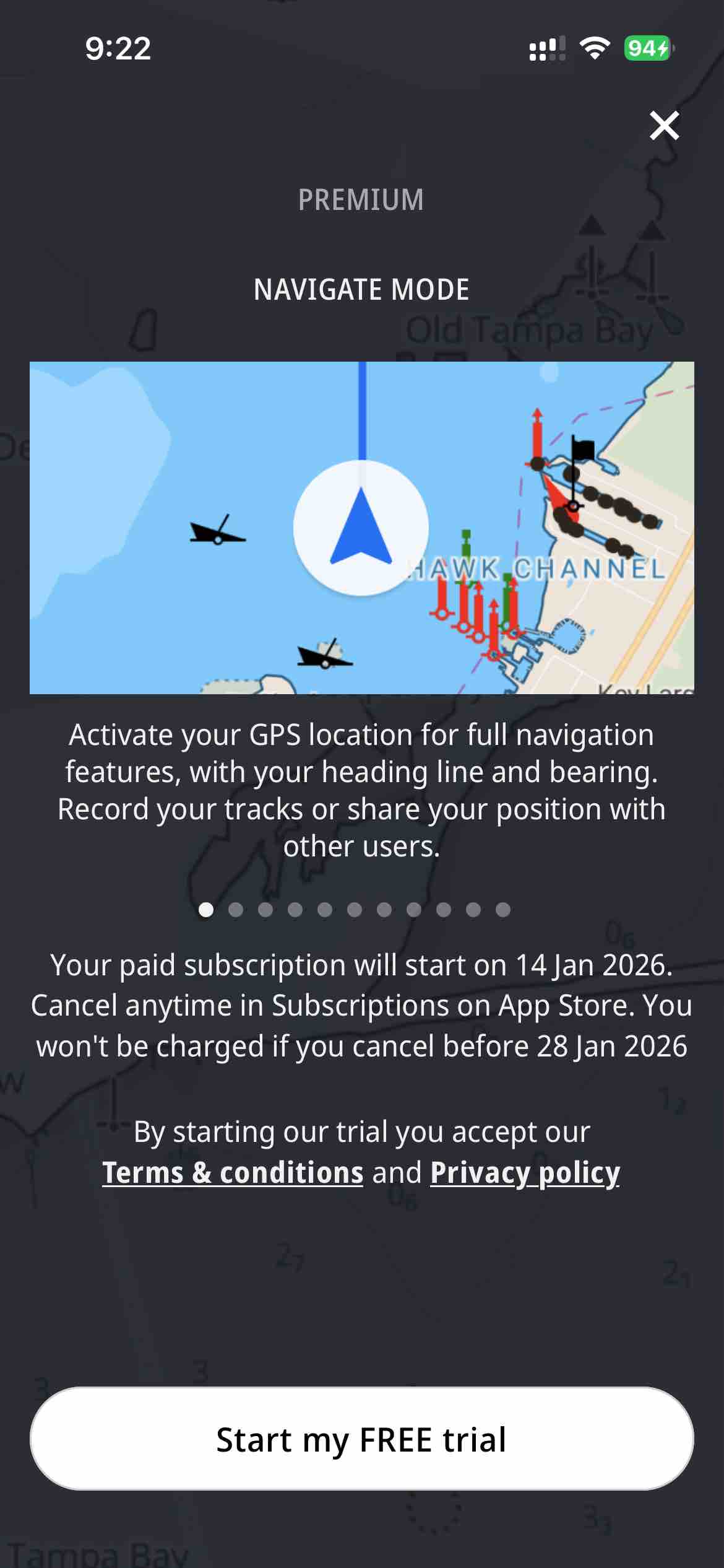 Wavve Boating: Marine Boat GPS