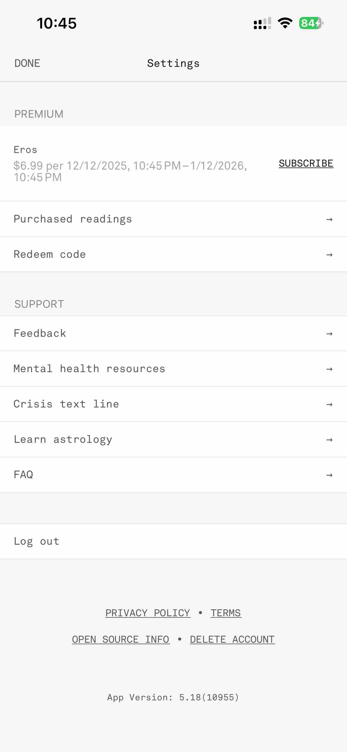 Co–Star Personalized Astrology