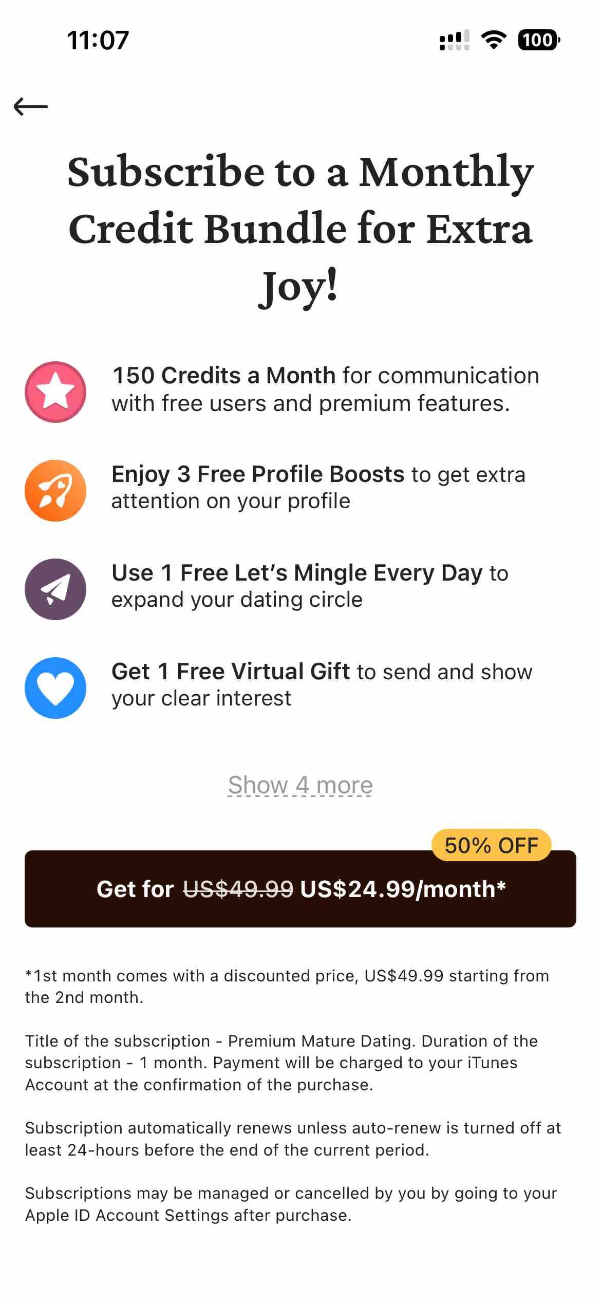 DateMyAge™ - Mature Dating 40+