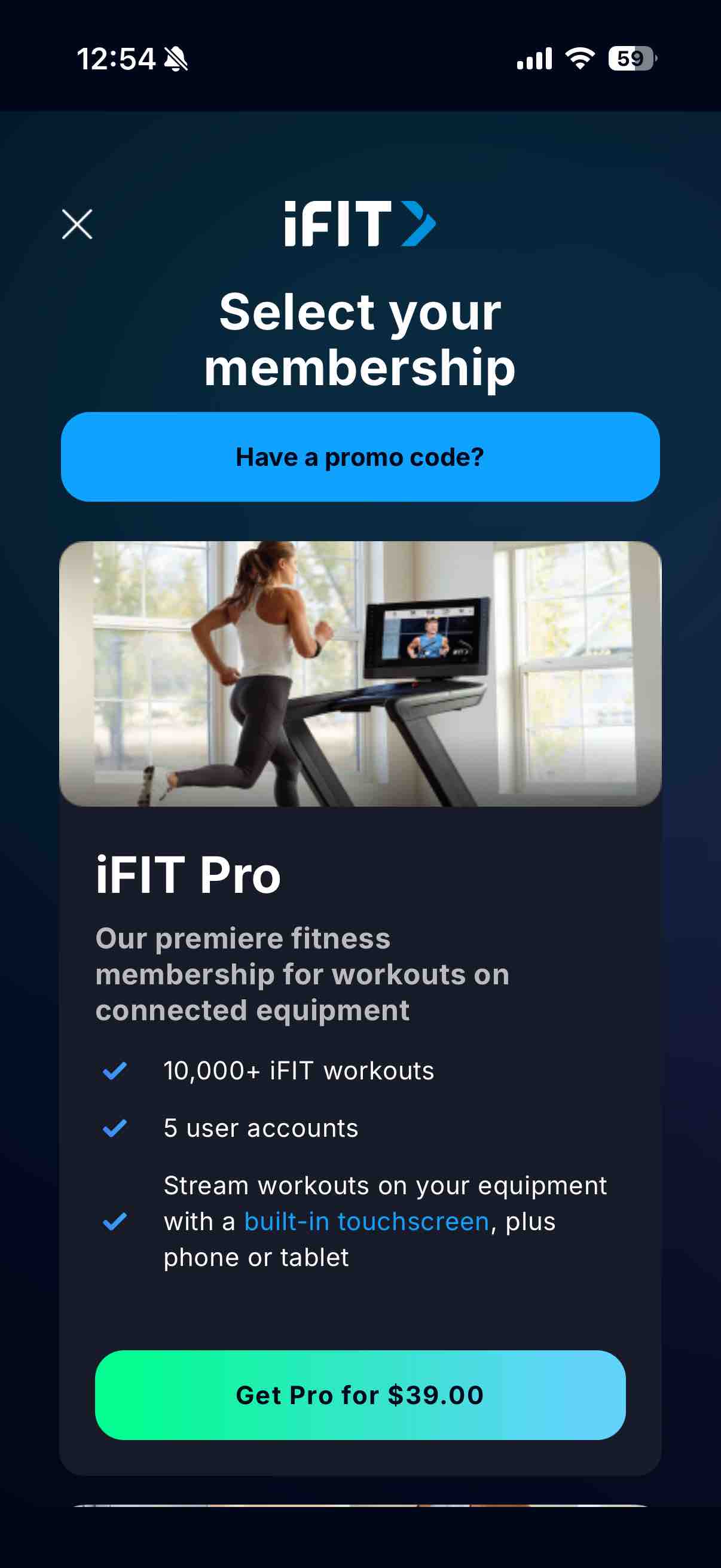 iFIT At-Home Workout & Fitness