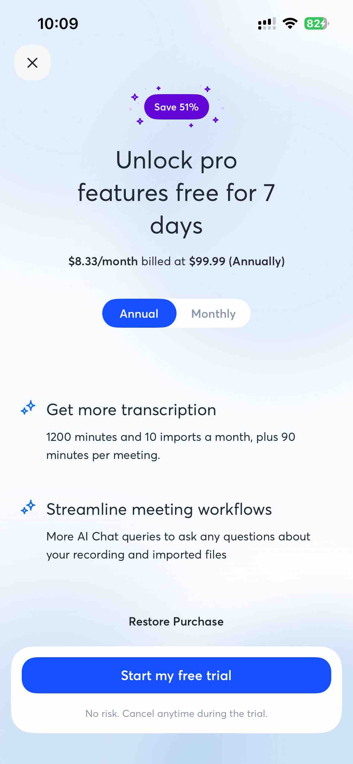 Otter Transcribe Voice Notes