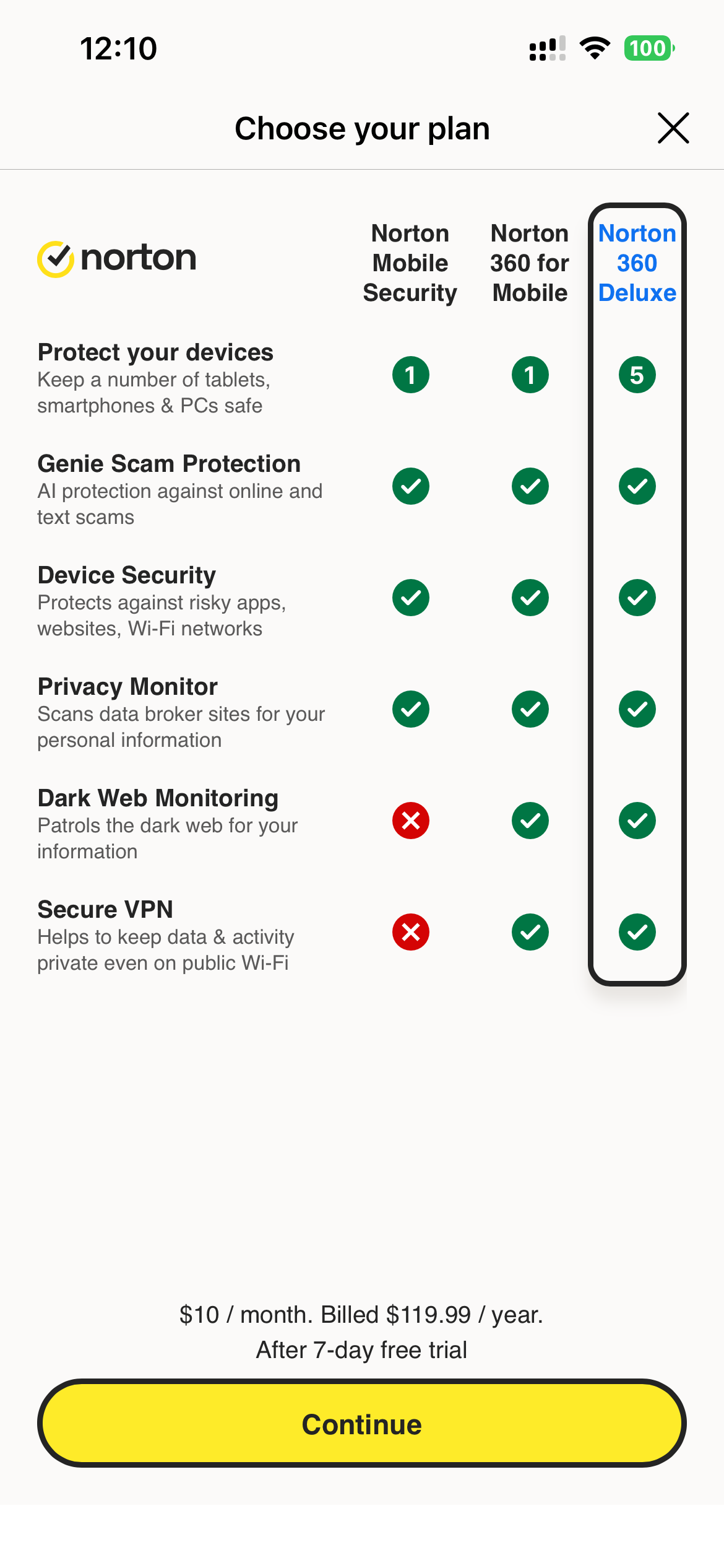 Norton 360 Security & VPN