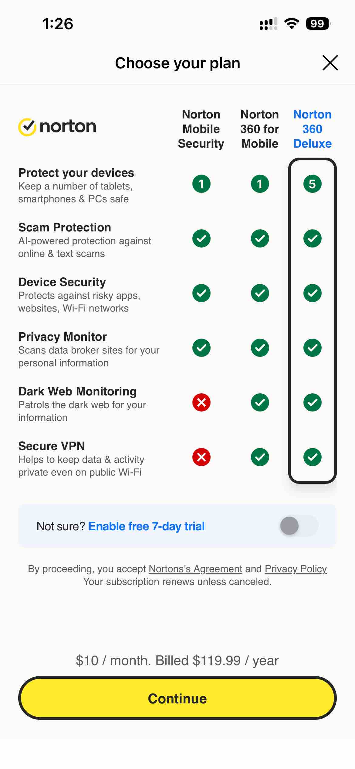 Norton 360 Security & VPN