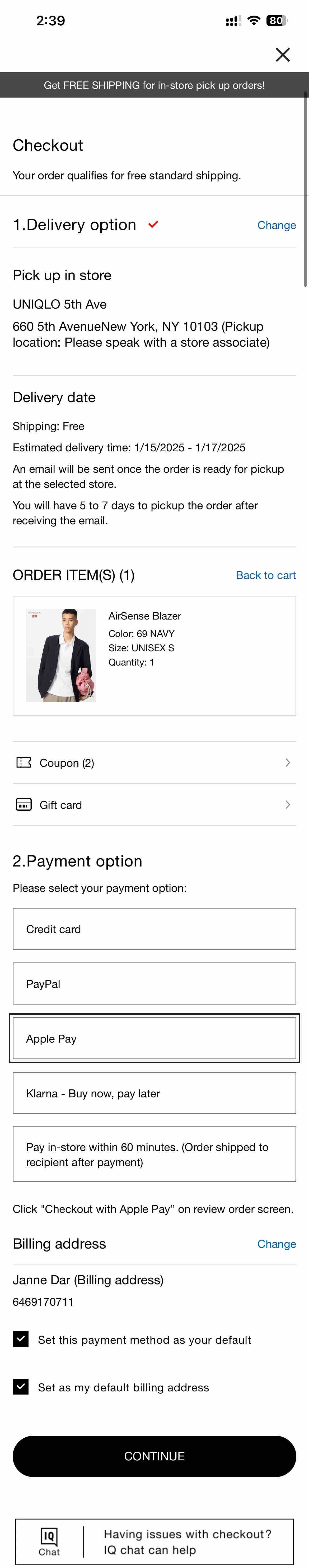 UNIQLO: Clothes Shopping