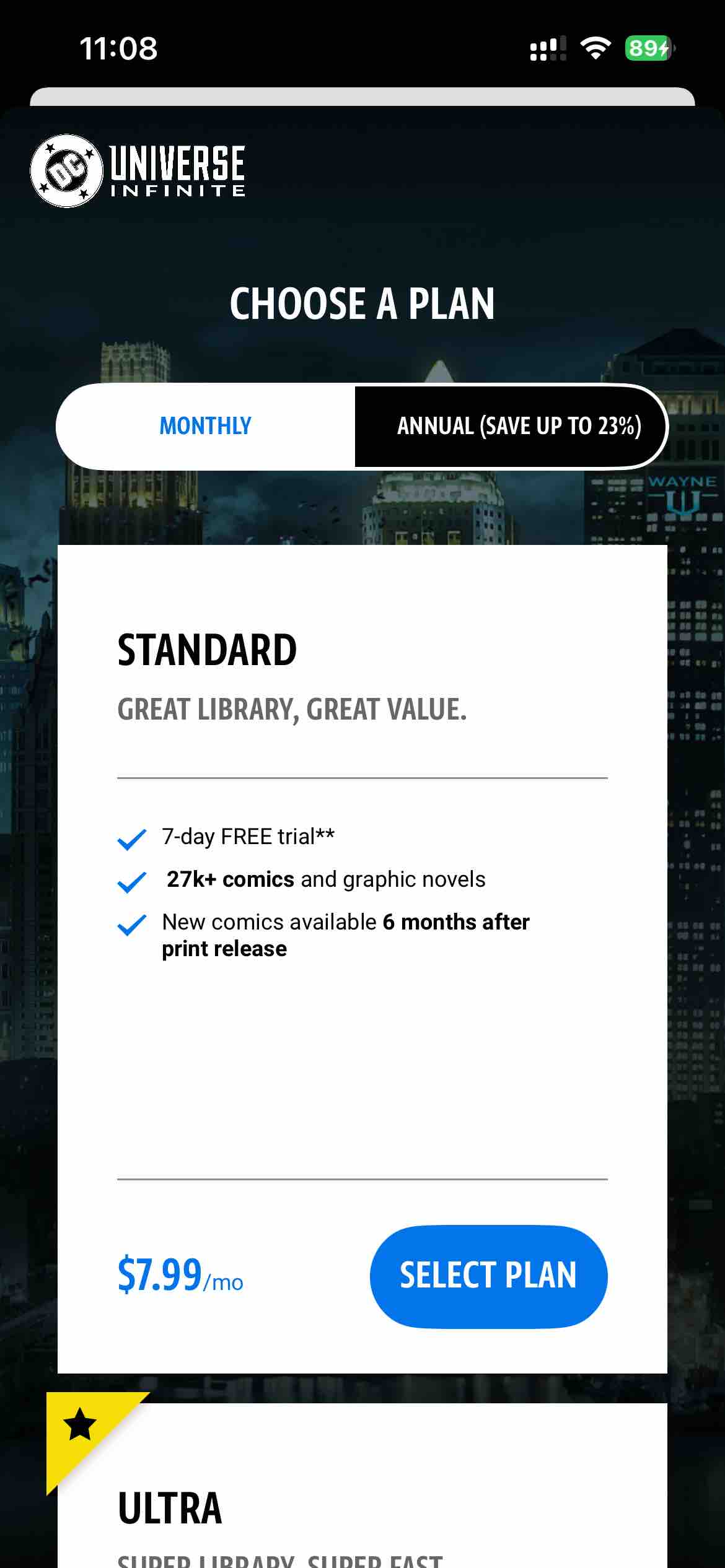 DC UNIVERSE INFINITE