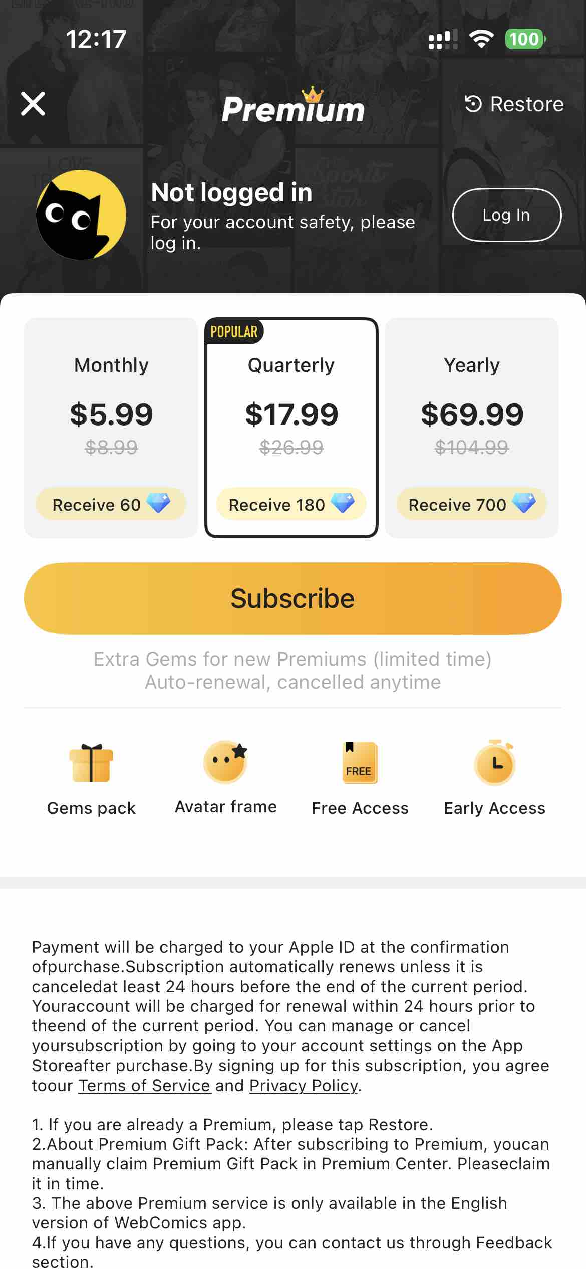 WebComics - Webtoon, Manga