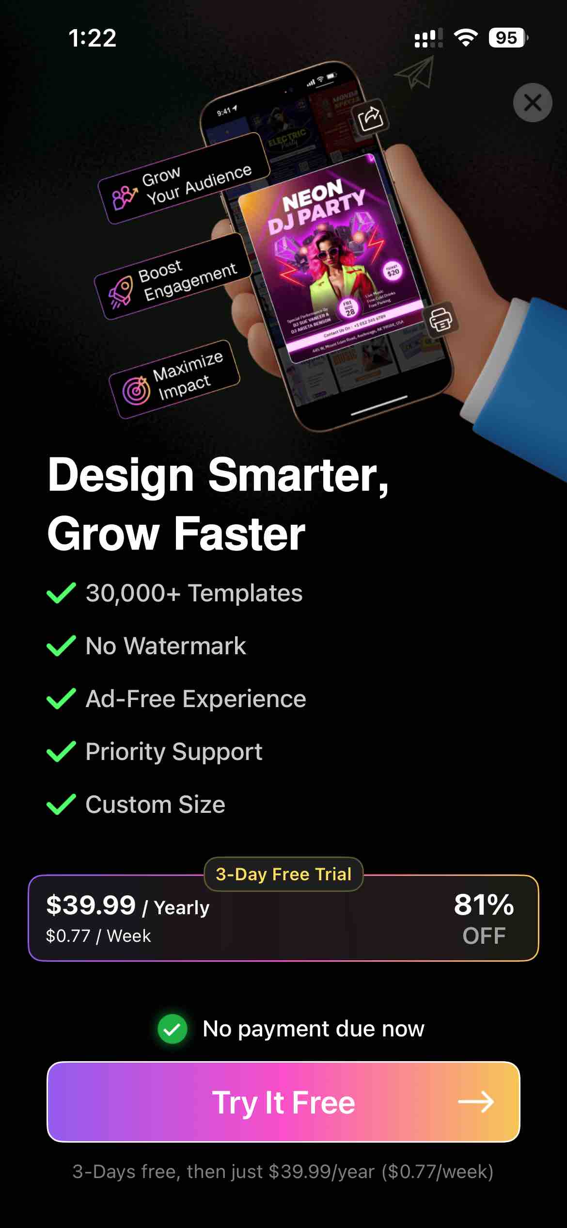 Flyer Maker + Poster Maker