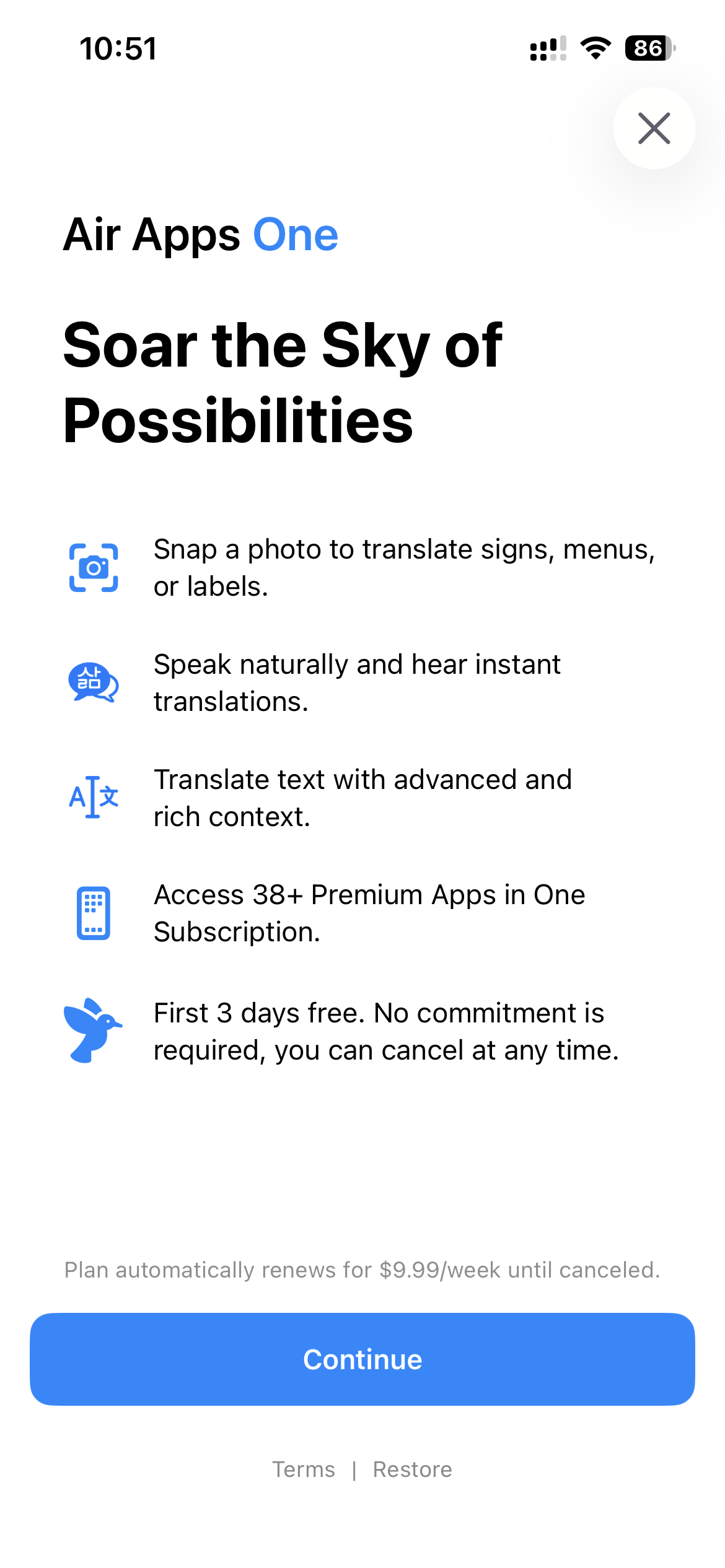 Translate Now - AI Translator