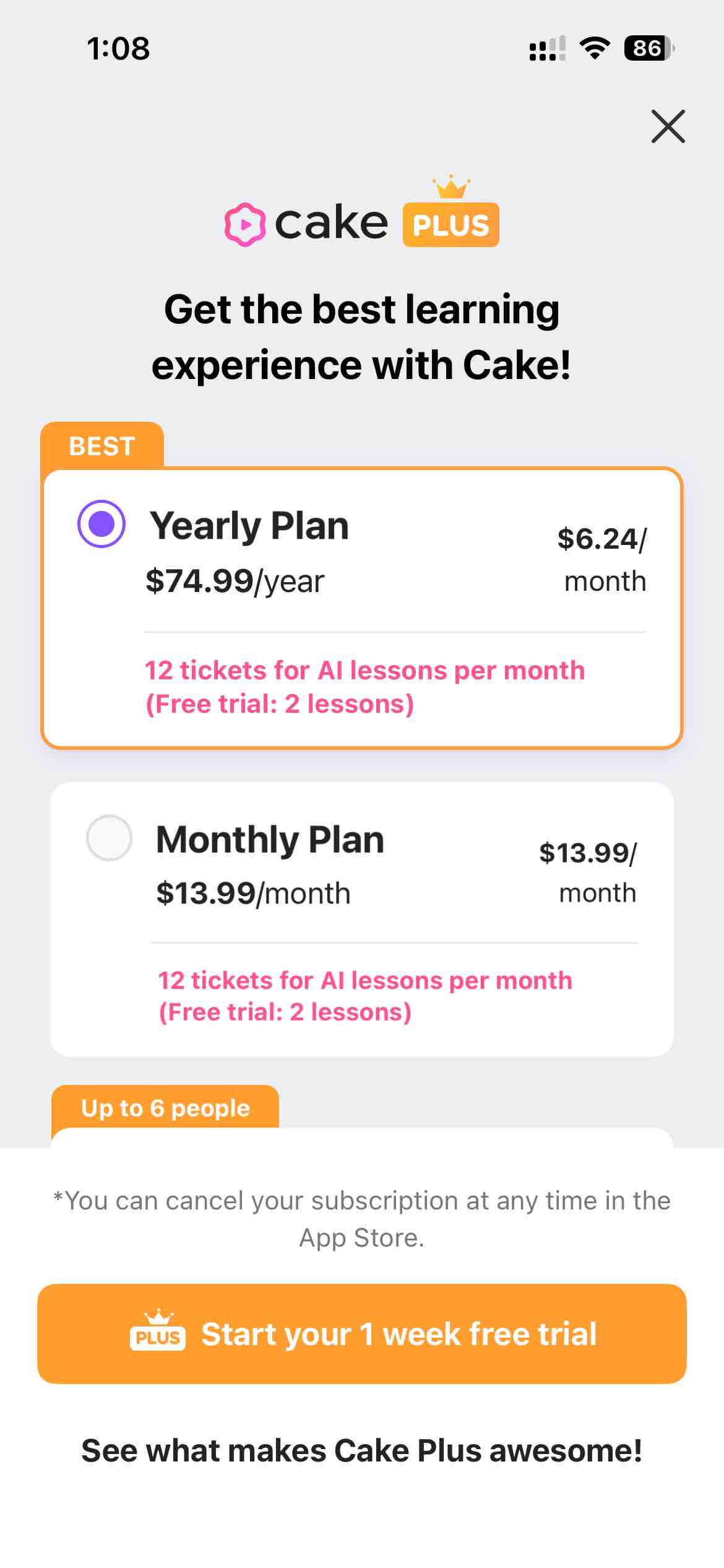 Cake - Learn English & Korean