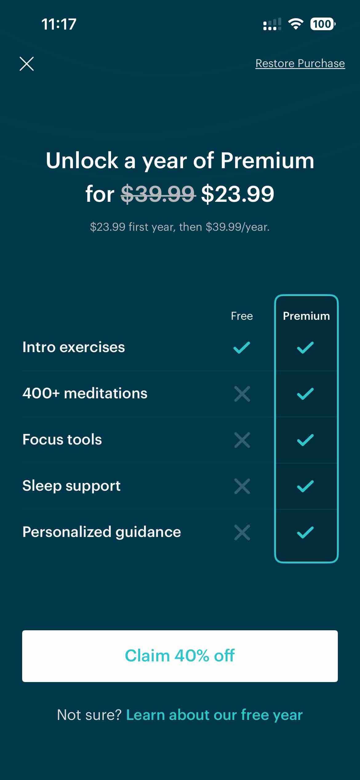 Balance: Meditation & Sleep