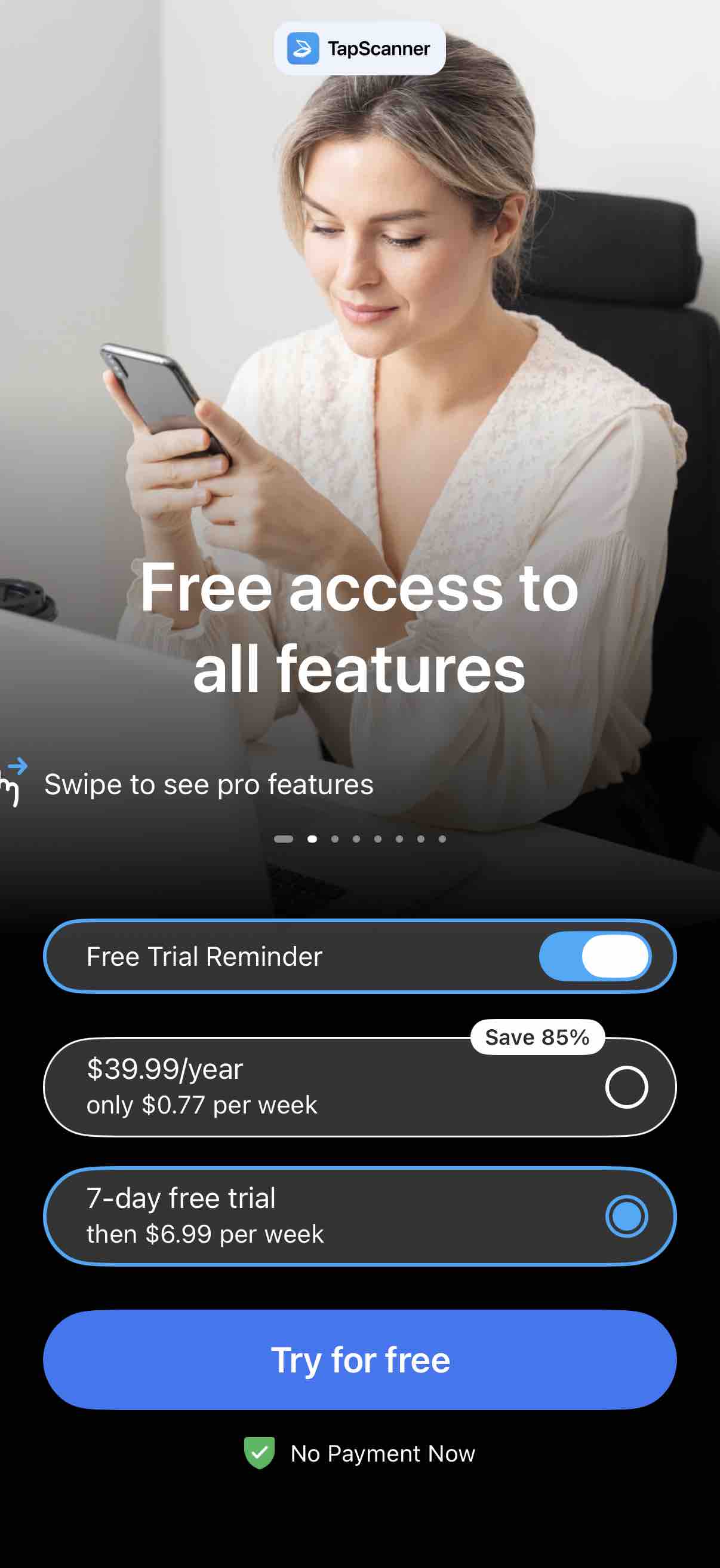 Scanner to PDF - TapScanner