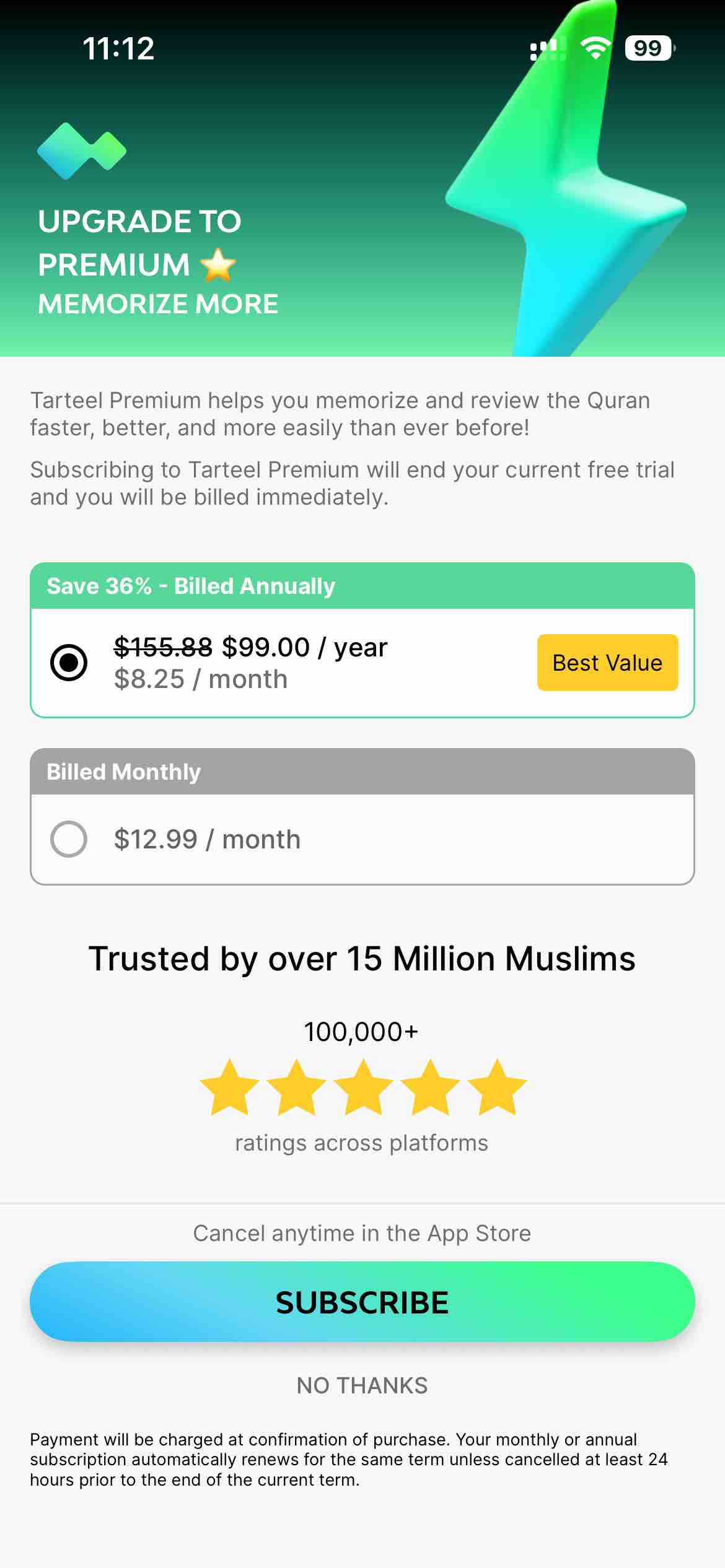Tarteel: AI Quran Memorization
