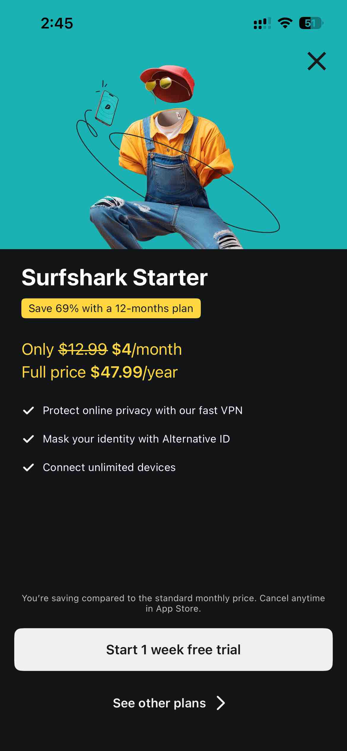 Surfshark VPN: Fast VPN App