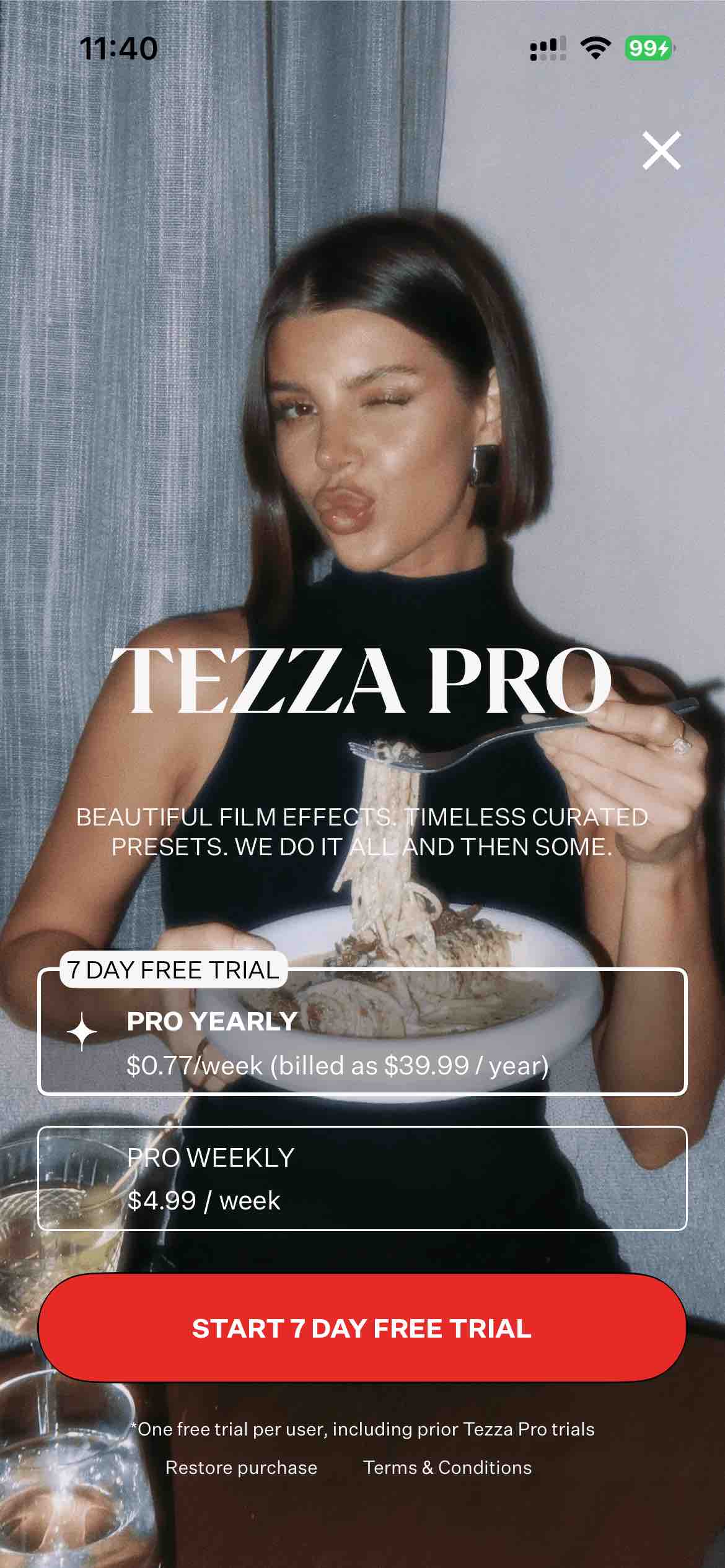 Tezza: Aesthetic Photo Editor