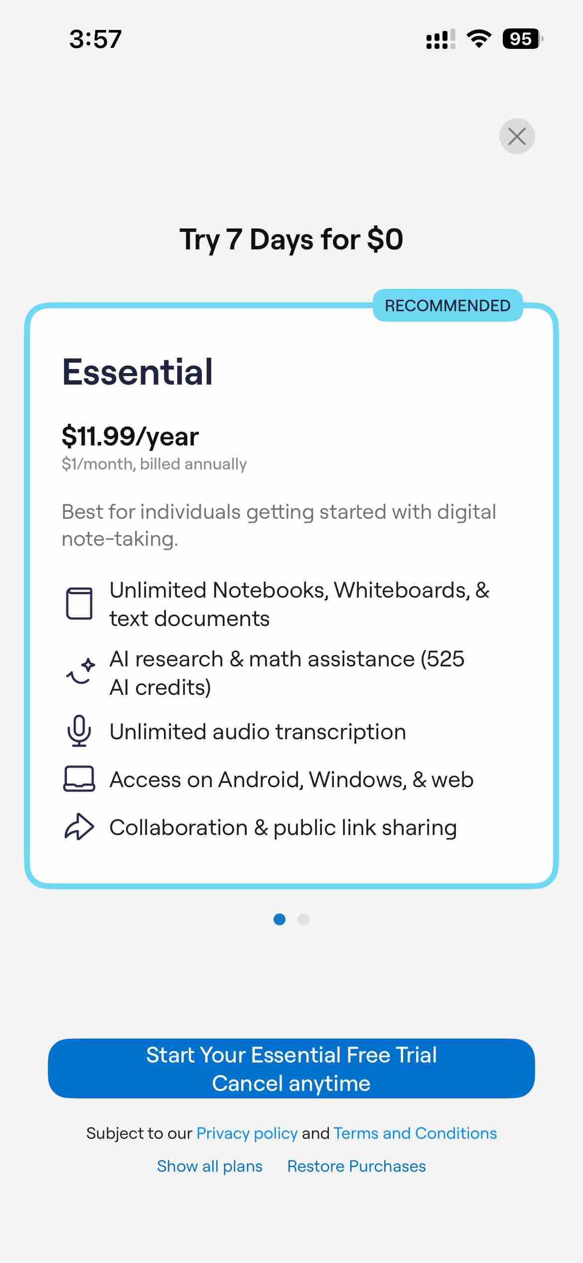 Goodnotes: AI Notes, Docs, PDF