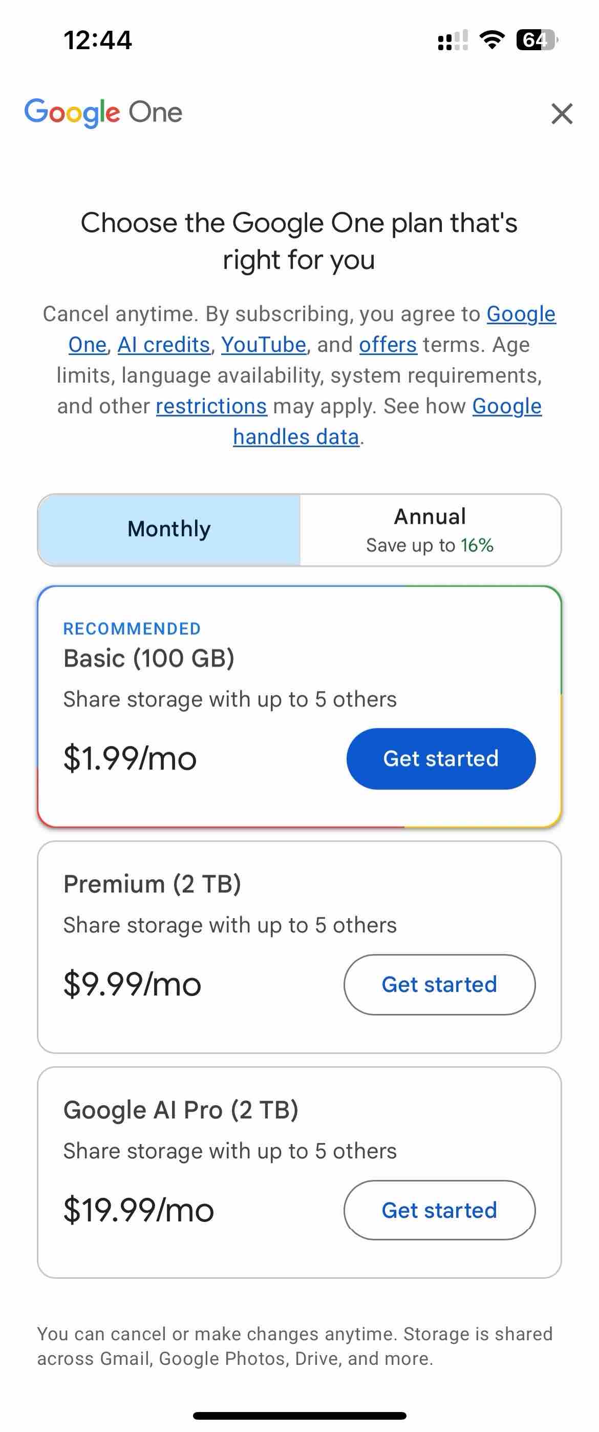 Google One