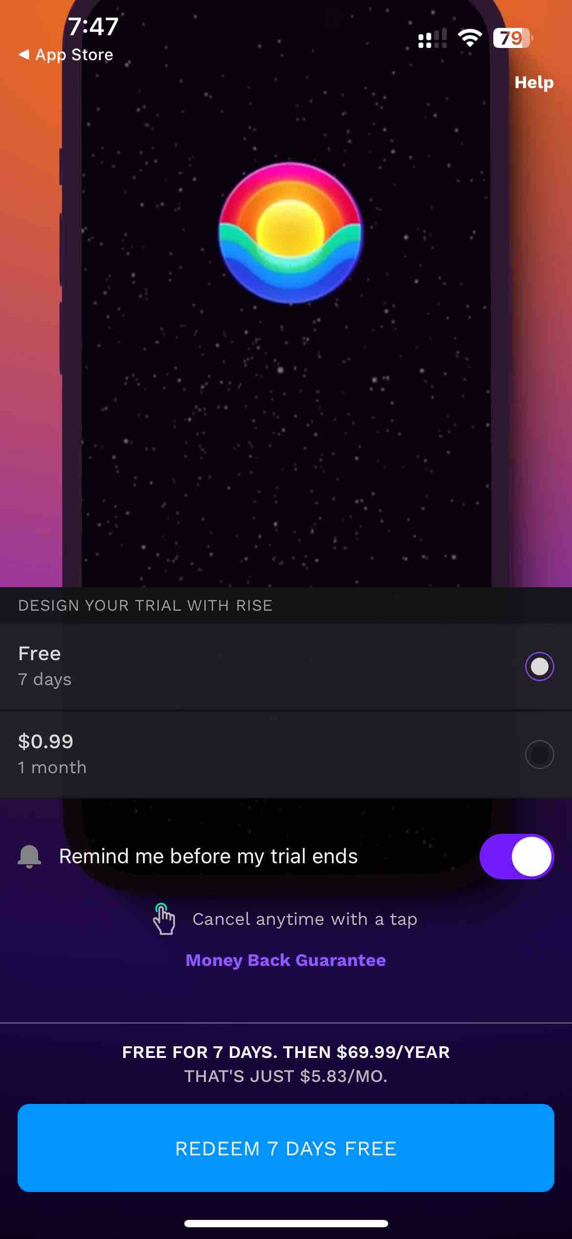 RISE: Sleep Tracker