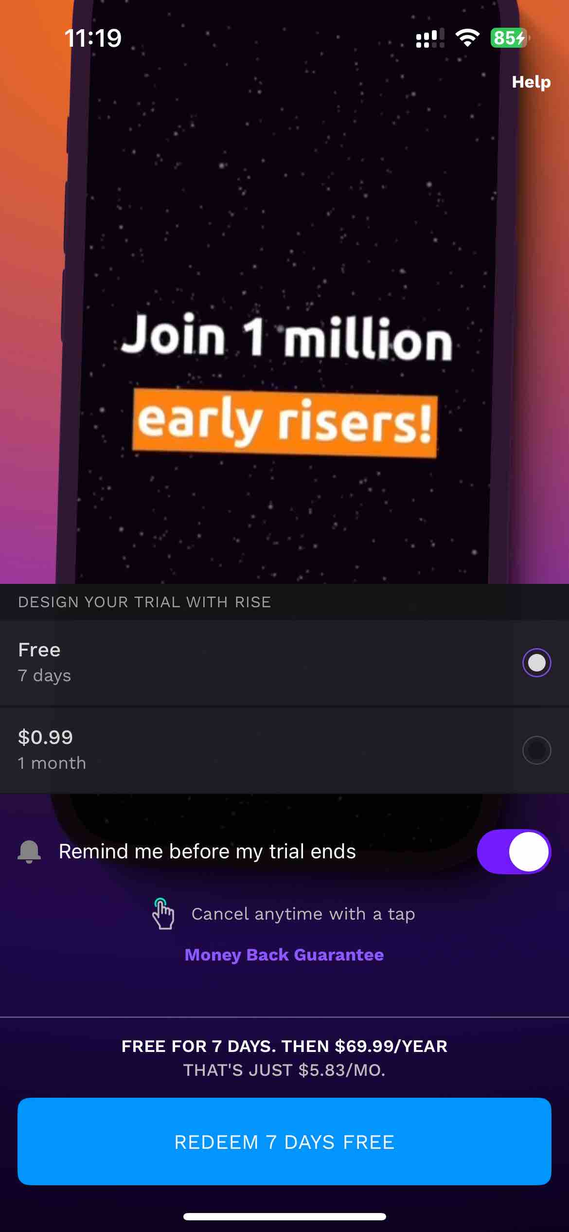 RISE: Sleep Tracker
