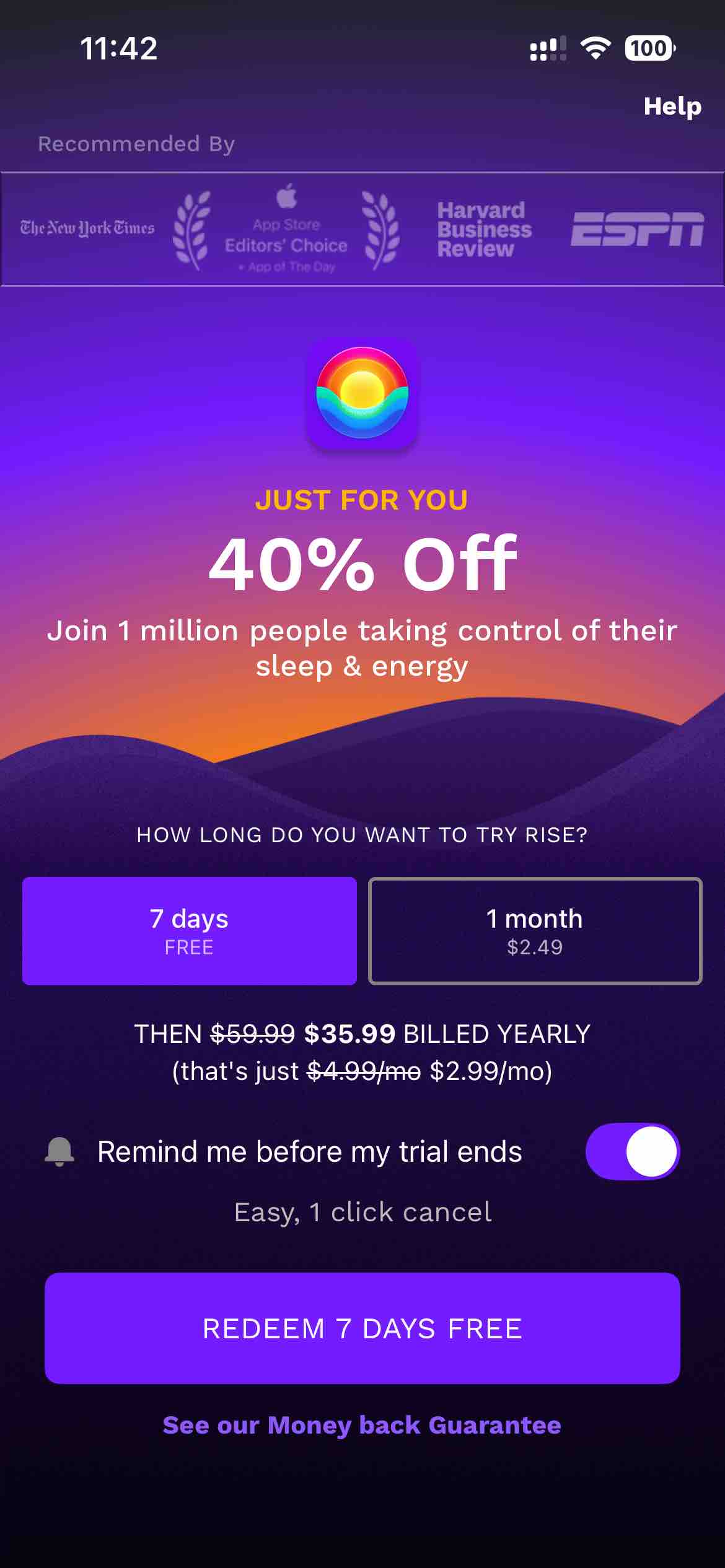 RISE: Sleep Tracker