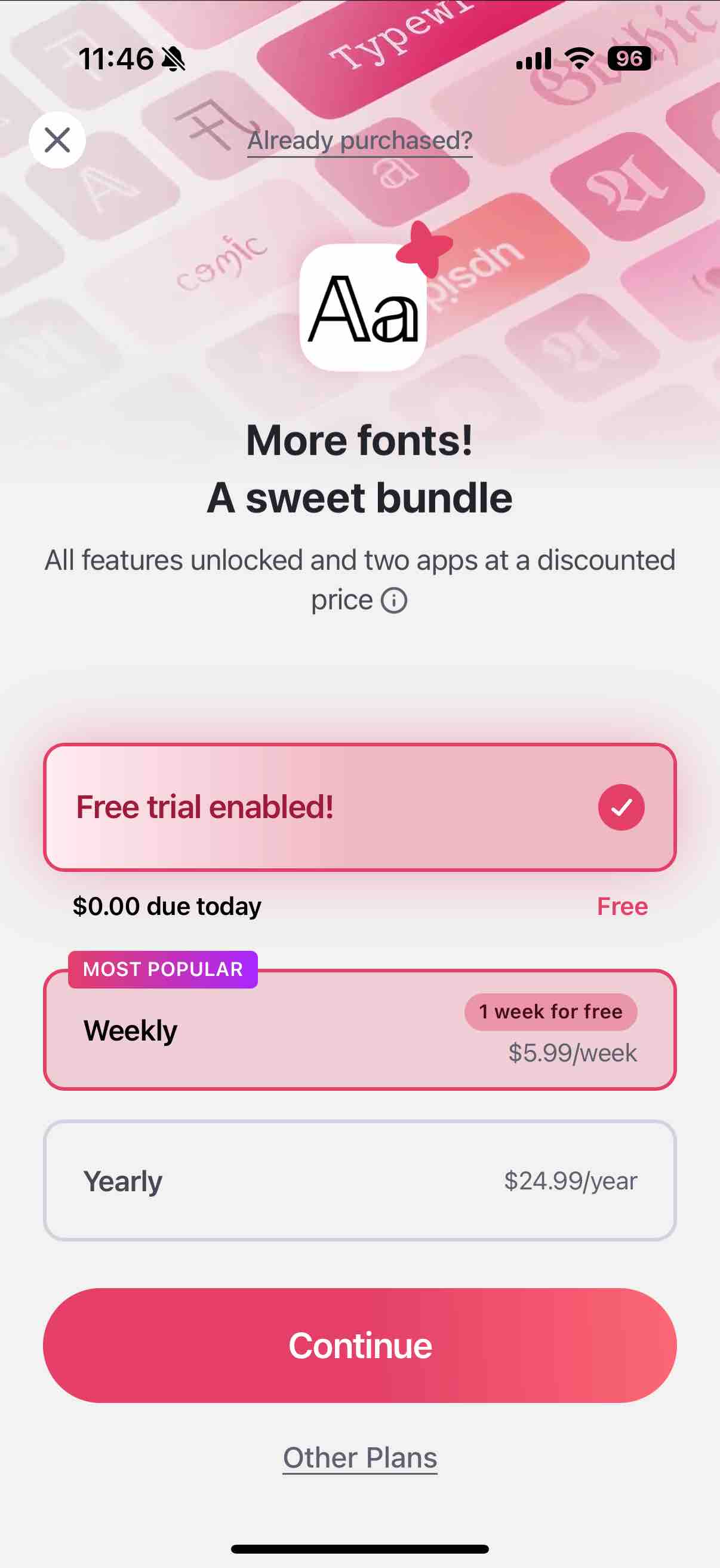 Fonts - AI Stickers