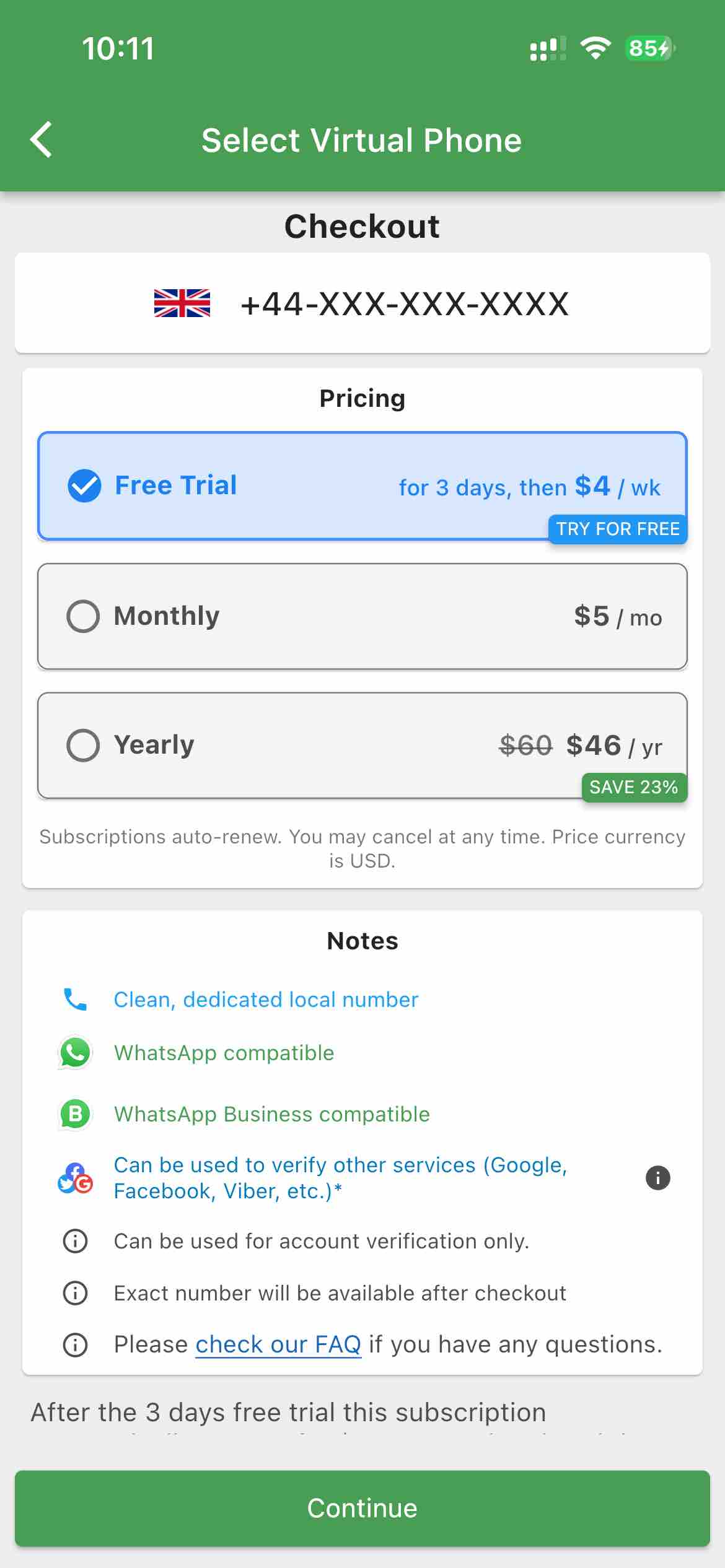 Wabi - Number for WA Business