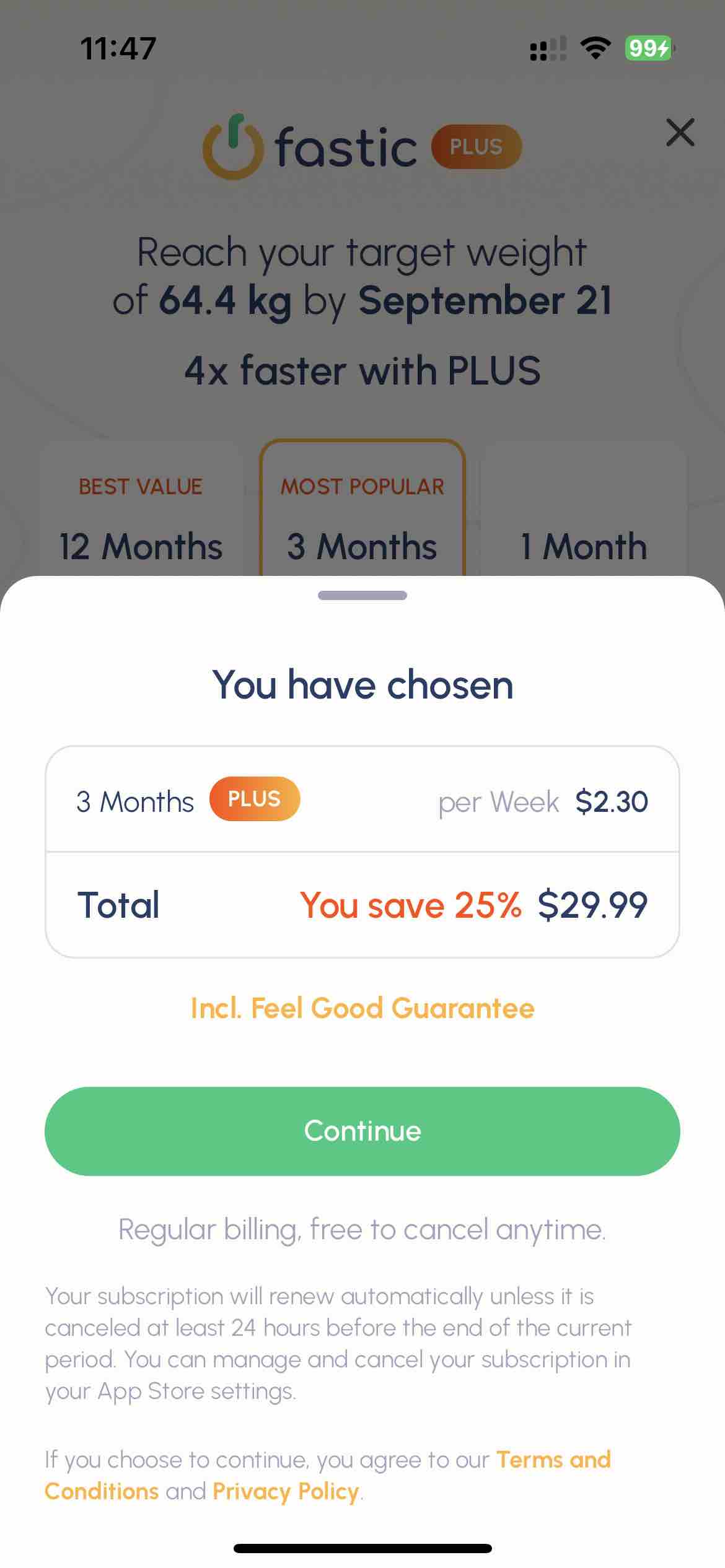 Fastic AI Food Calorie Scanner