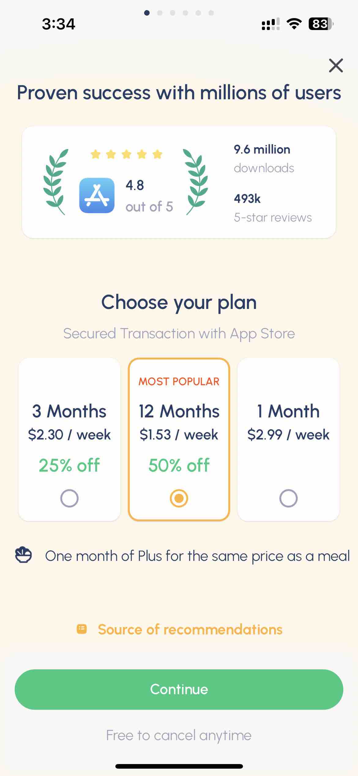 Fastic AI Food Calorie Scanner