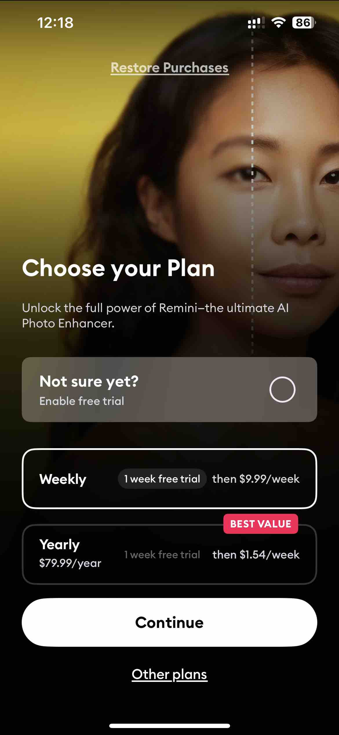 Remini - AI Photo Enhancer